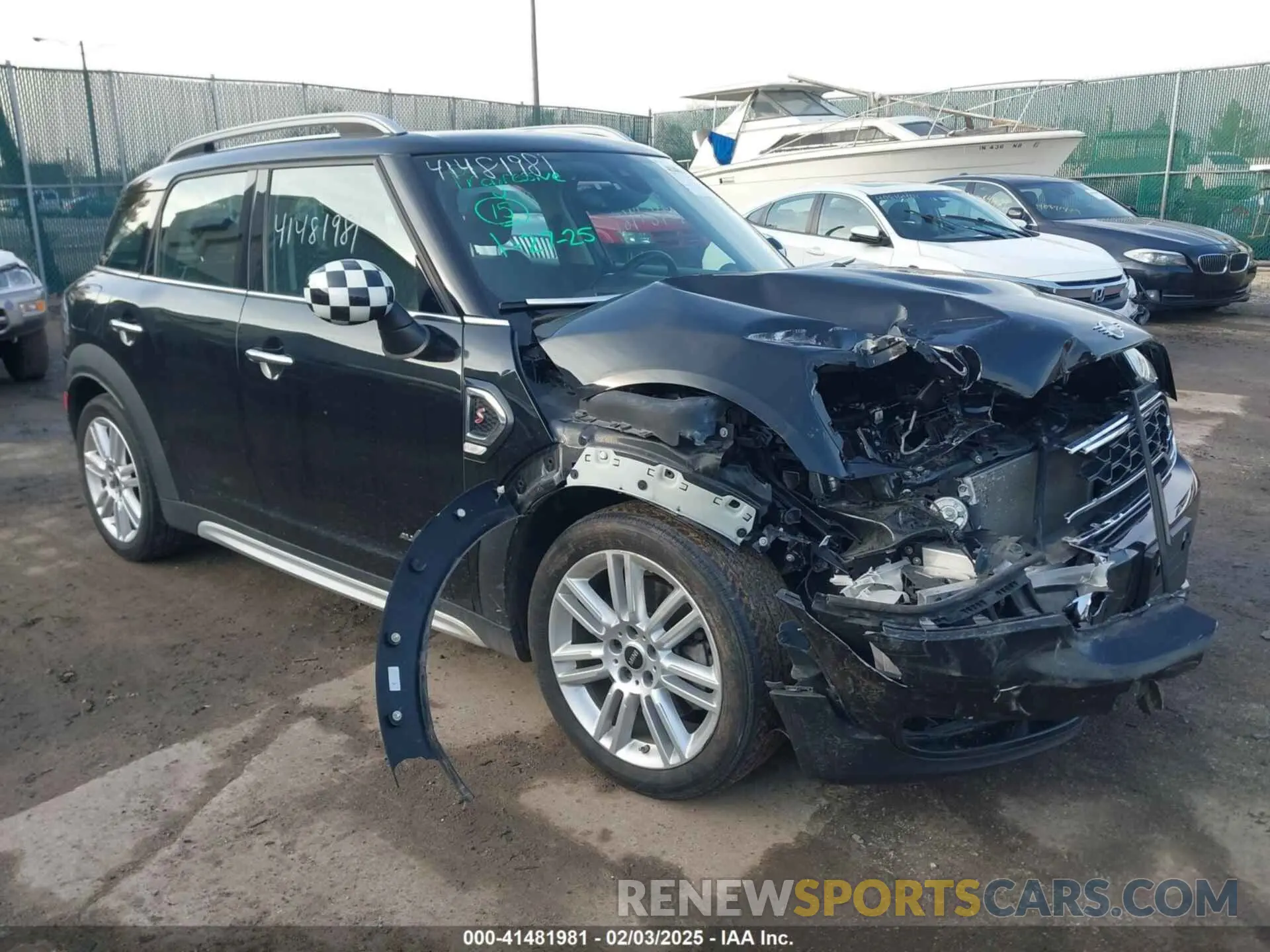 1 fotografías del automóvil dañado WMZYT5C59K3G92620 MINI COUNTRYMAN 2019