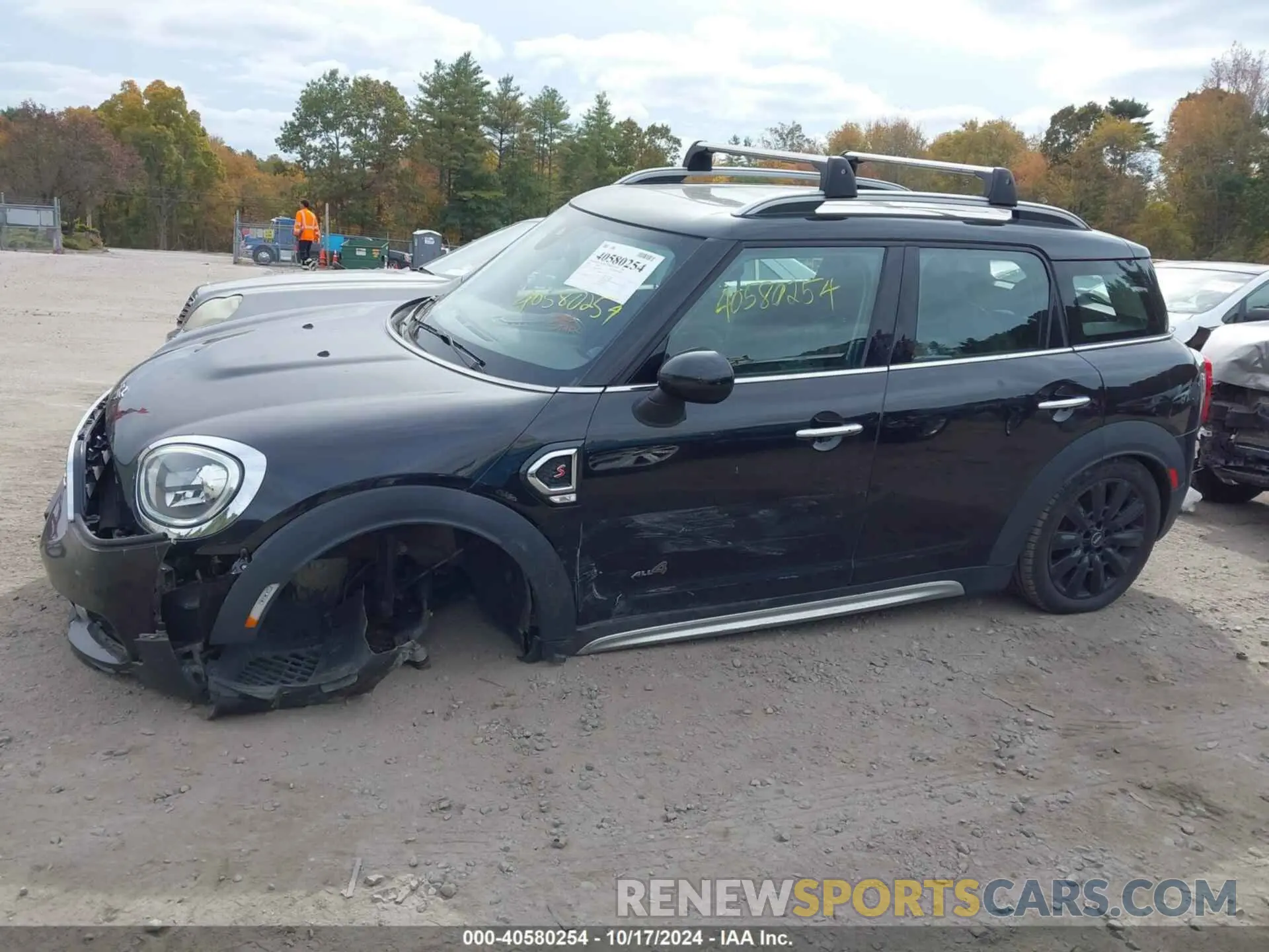 15 fotografías del automóvil dañado WMZYT5C5XK3E70278 MINI COUNTRYMAN 2019