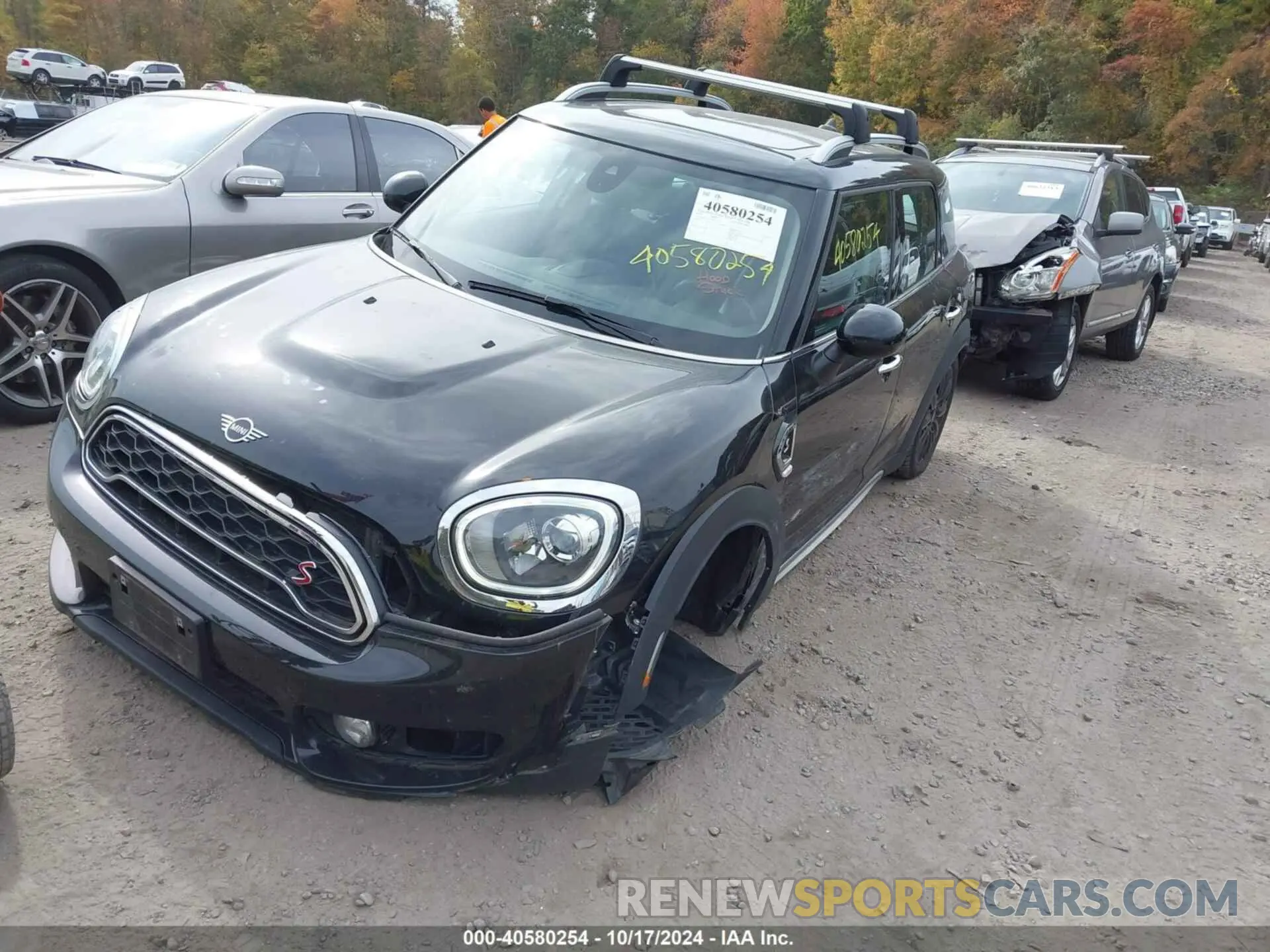 2 fotografías del automóvil dañado WMZYT5C5XK3E70278 MINI COUNTRYMAN 2019