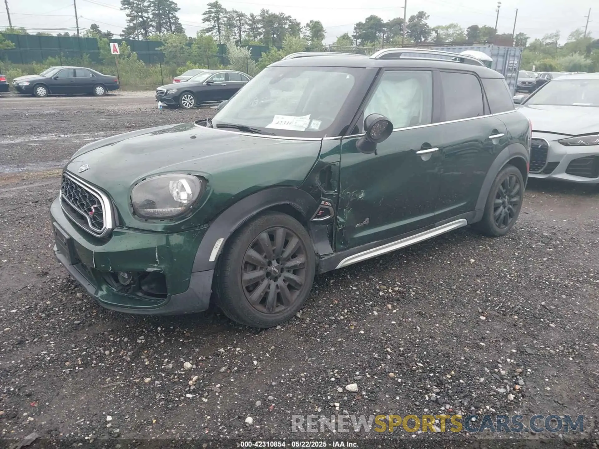 2 fotografías del automóvil dañado WMZYT5C5XK3G94330 MINI COUNTRYMAN 2019