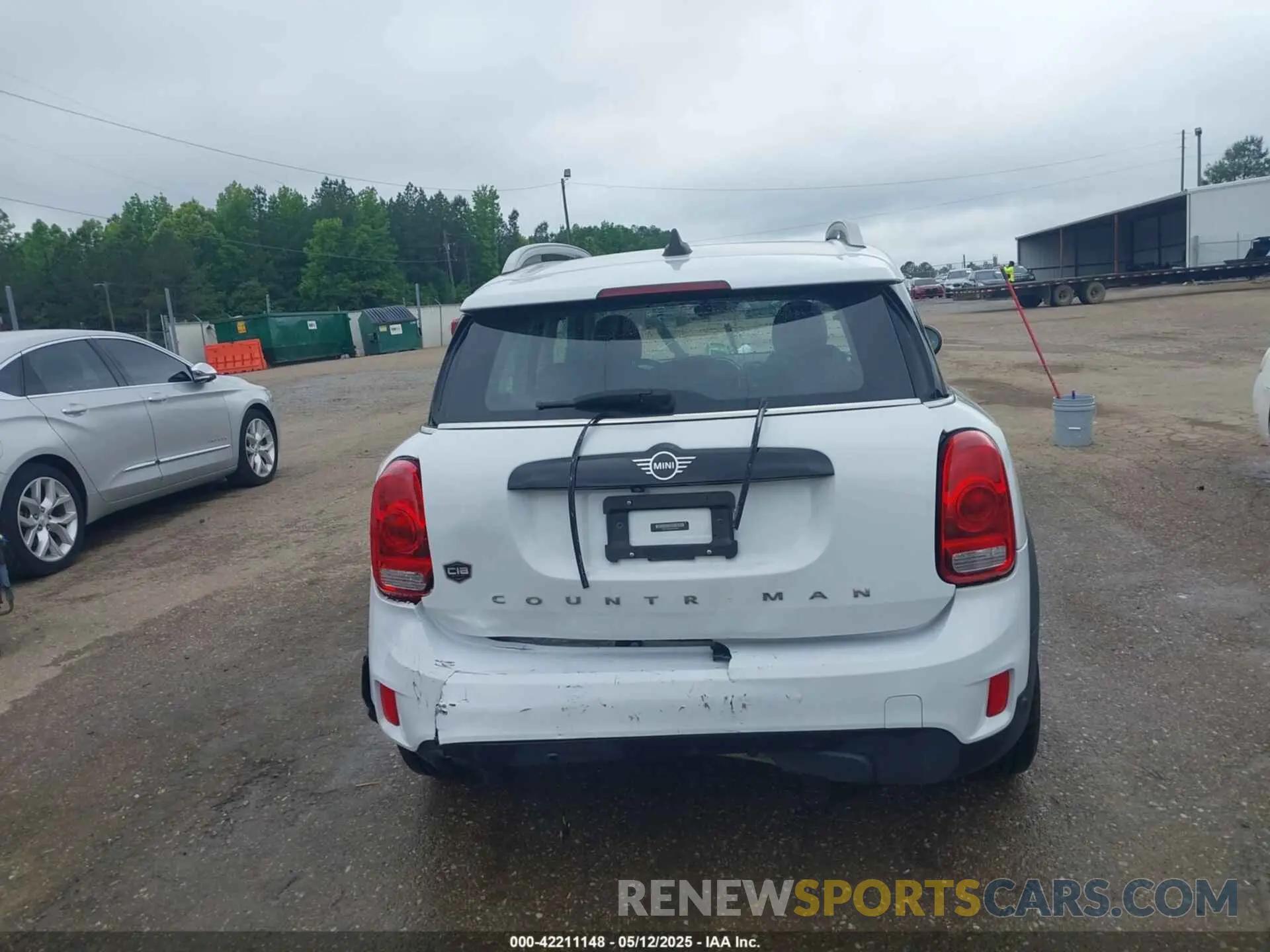 17 fotografías del automóvil dañado WMZYV5C54K3F57541 MINI COUNTRYMAN 2019