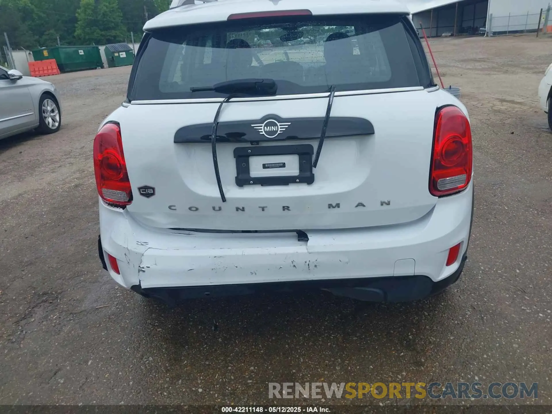 6 fotografías del automóvil dañado WMZYV5C54K3F57541 MINI COUNTRYMAN 2019