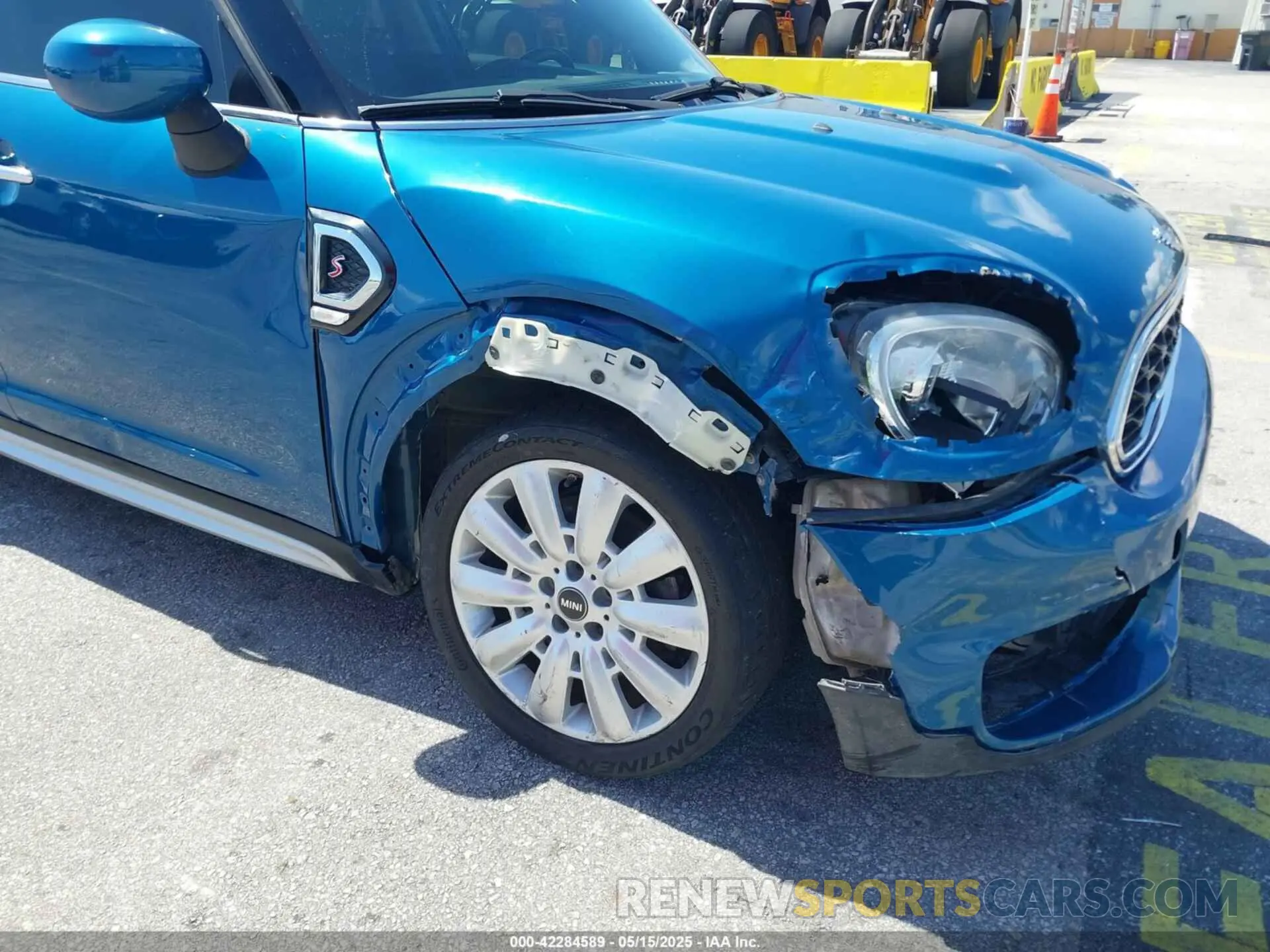 6 fotografías del automóvil dañado WMZYW7C05L3L62737 MINI COUNTRYMAN 2020