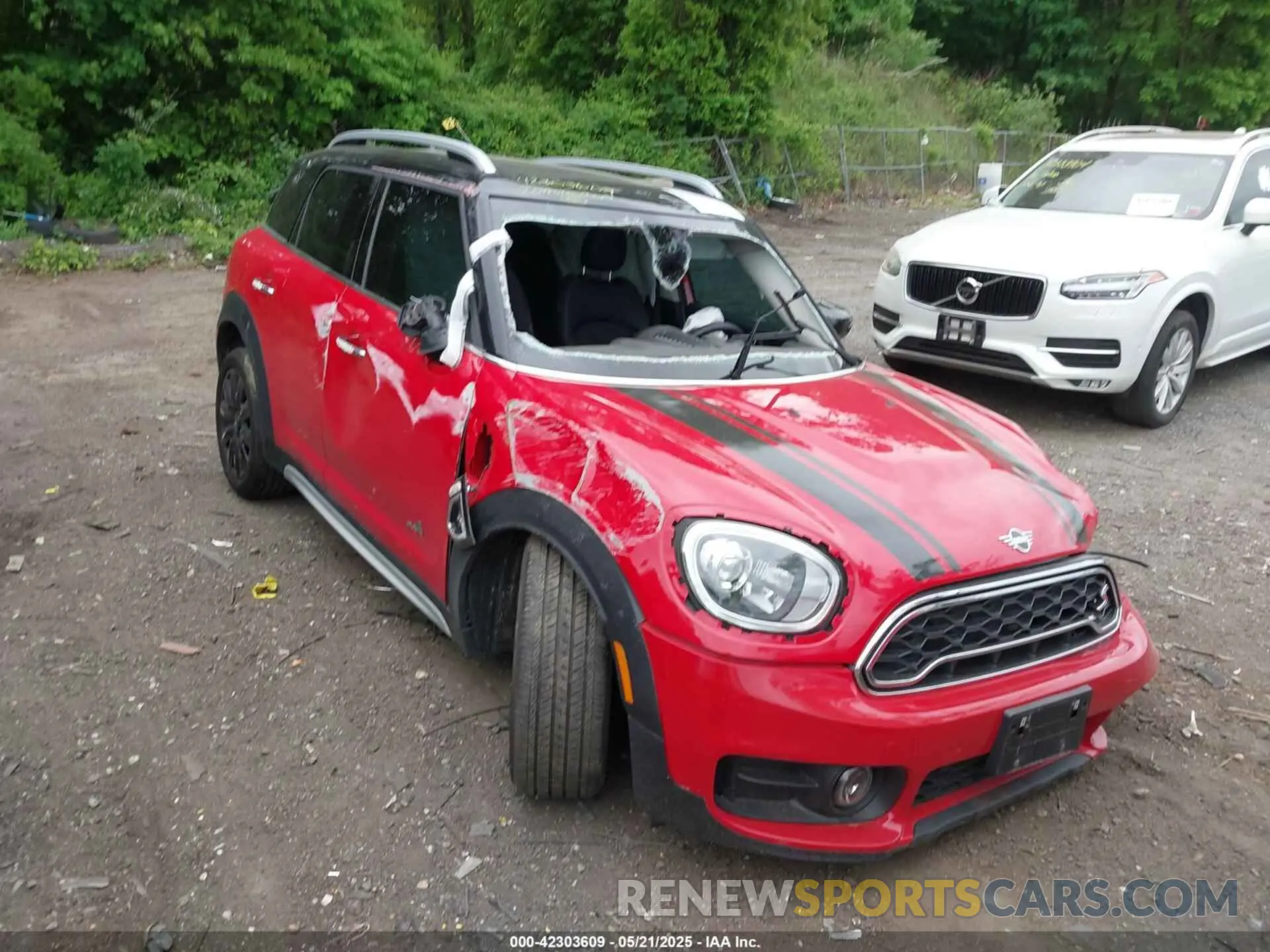 6 fotografías del automóvil dañado WMZYX1C09L3L58197 MINI COUNTRYMAN 2020