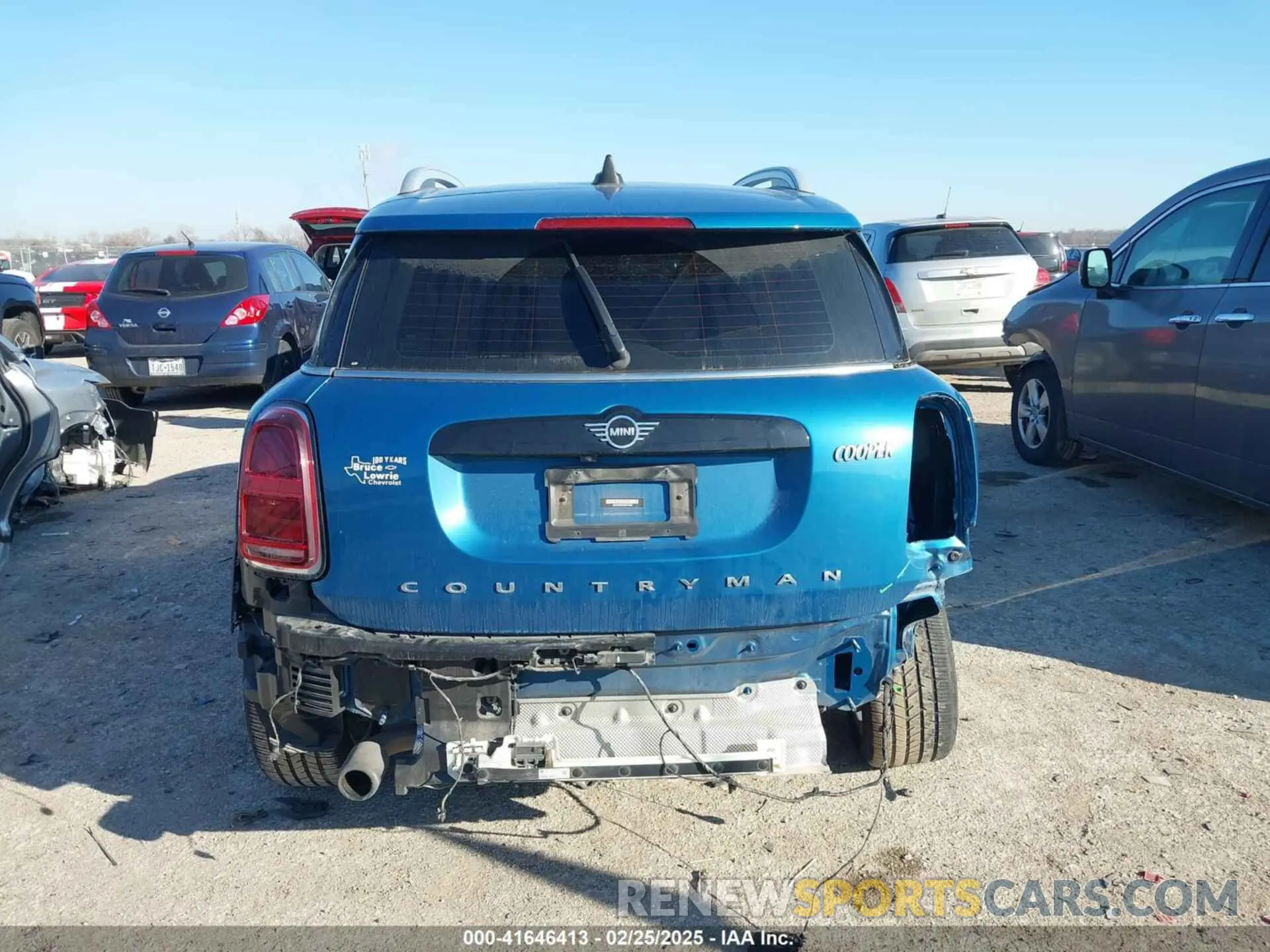 16 fotografías del automóvil dañado WMZ23BR01N3N71629 MINI COUNTRYMAN 2022
