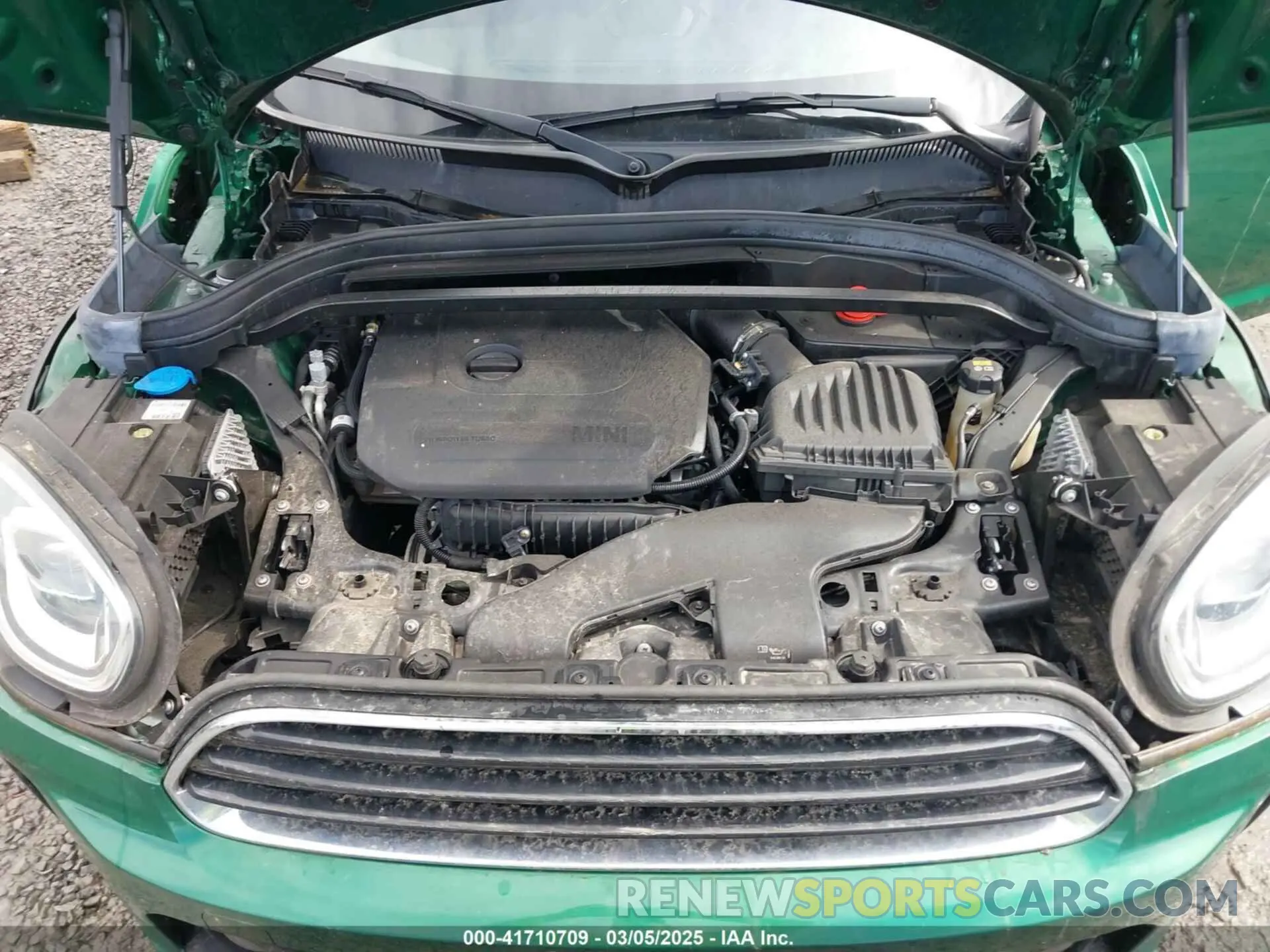 10 fotografías del automóvil dañado WMZ23BR04N3N60804 MINI COUNTRYMAN 2022
