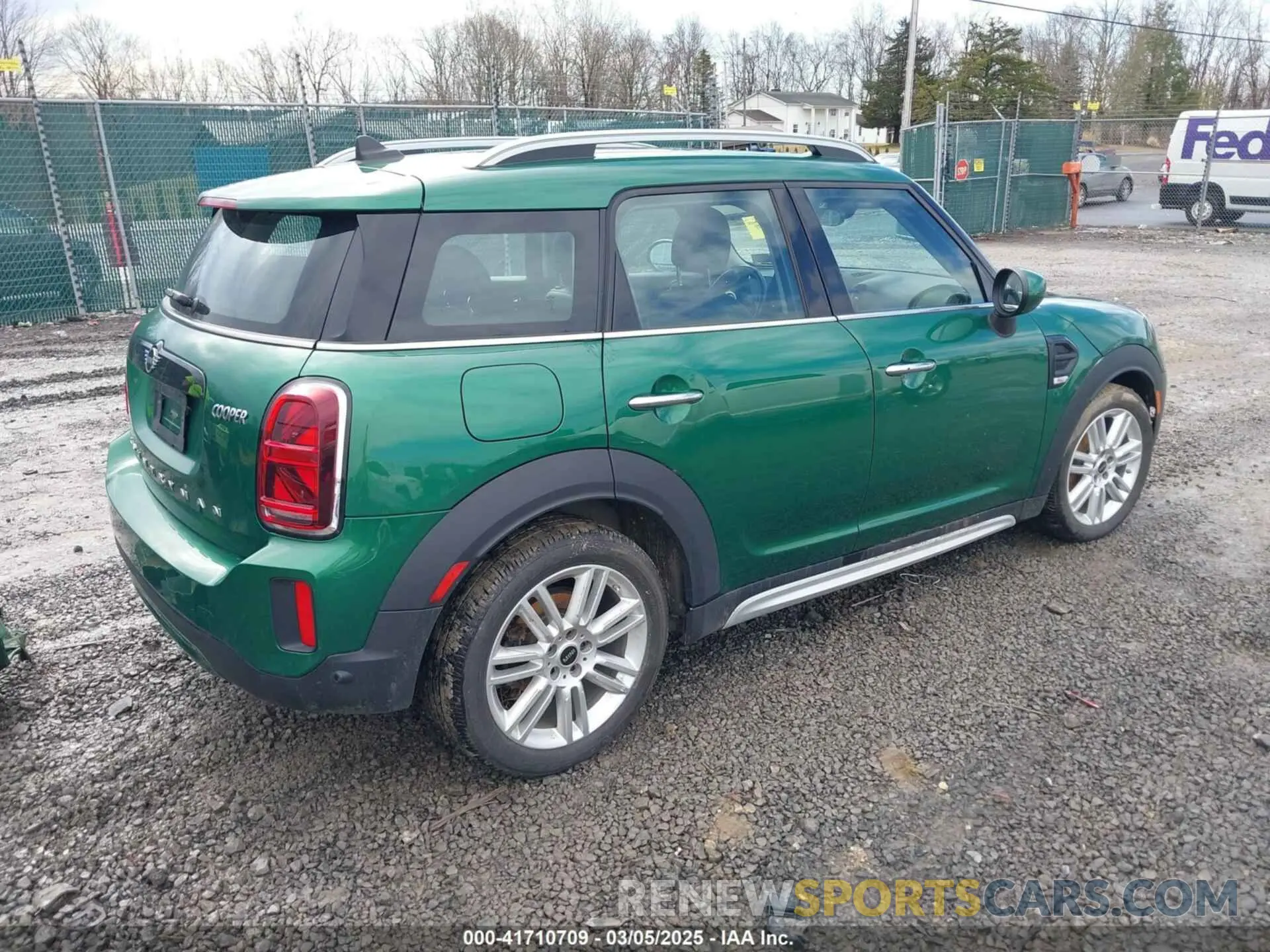 4 fotografías del automóvil dañado WMZ23BR04N3N60804 MINI COUNTRYMAN 2022