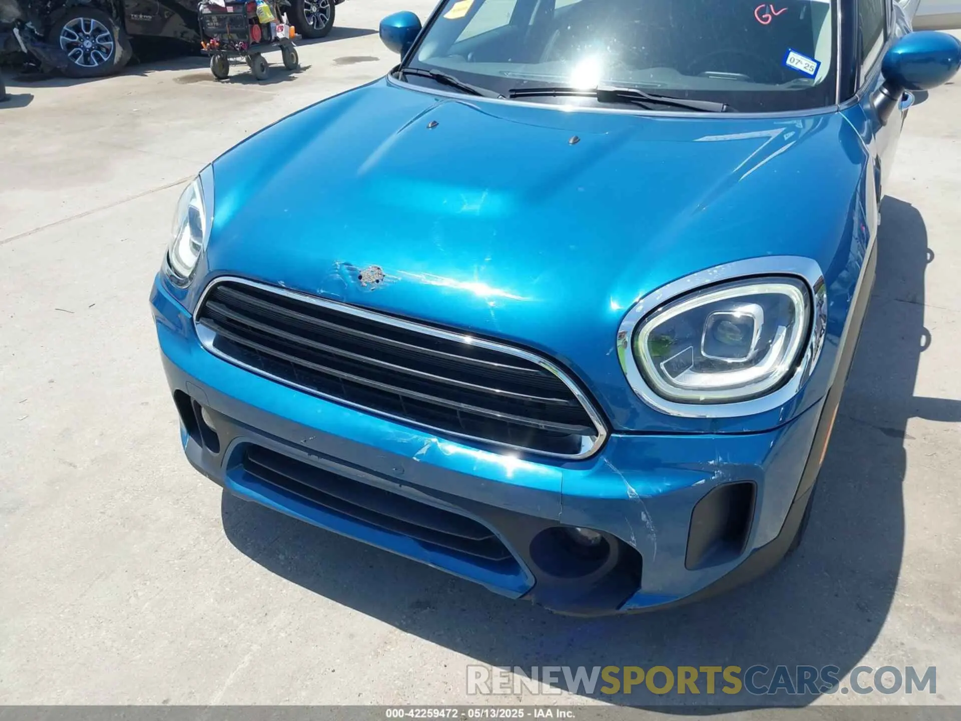 6 fotografías del automóvil dañado WMZ23BR04N3N61287 MINI COUNTRYMAN 2022