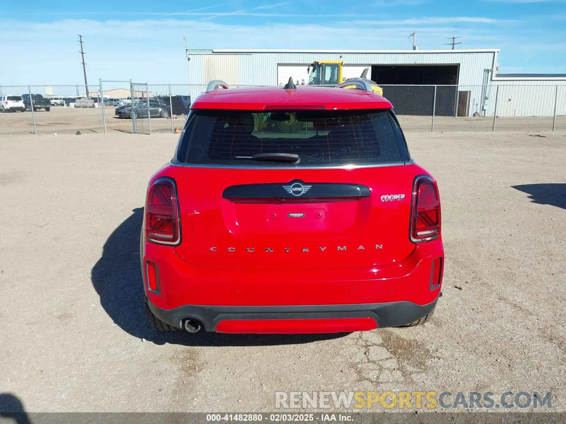 16 fotografías del automóvil dañado WMZ23BR07N3N61252 MINI COUNTRYMAN 2022