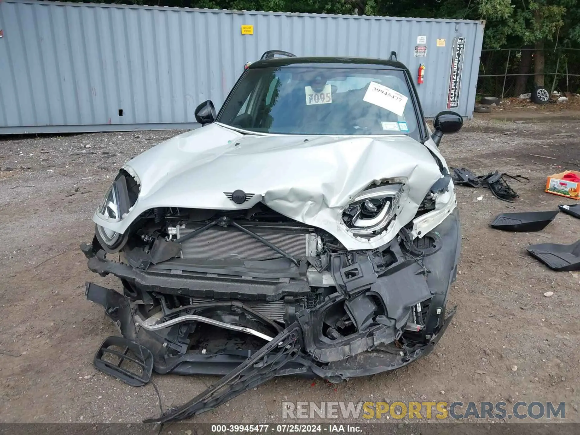 12 fotografías del automóvil dañado WMZ33BS0XN3N40393 MINI COUNTRYMAN 2022