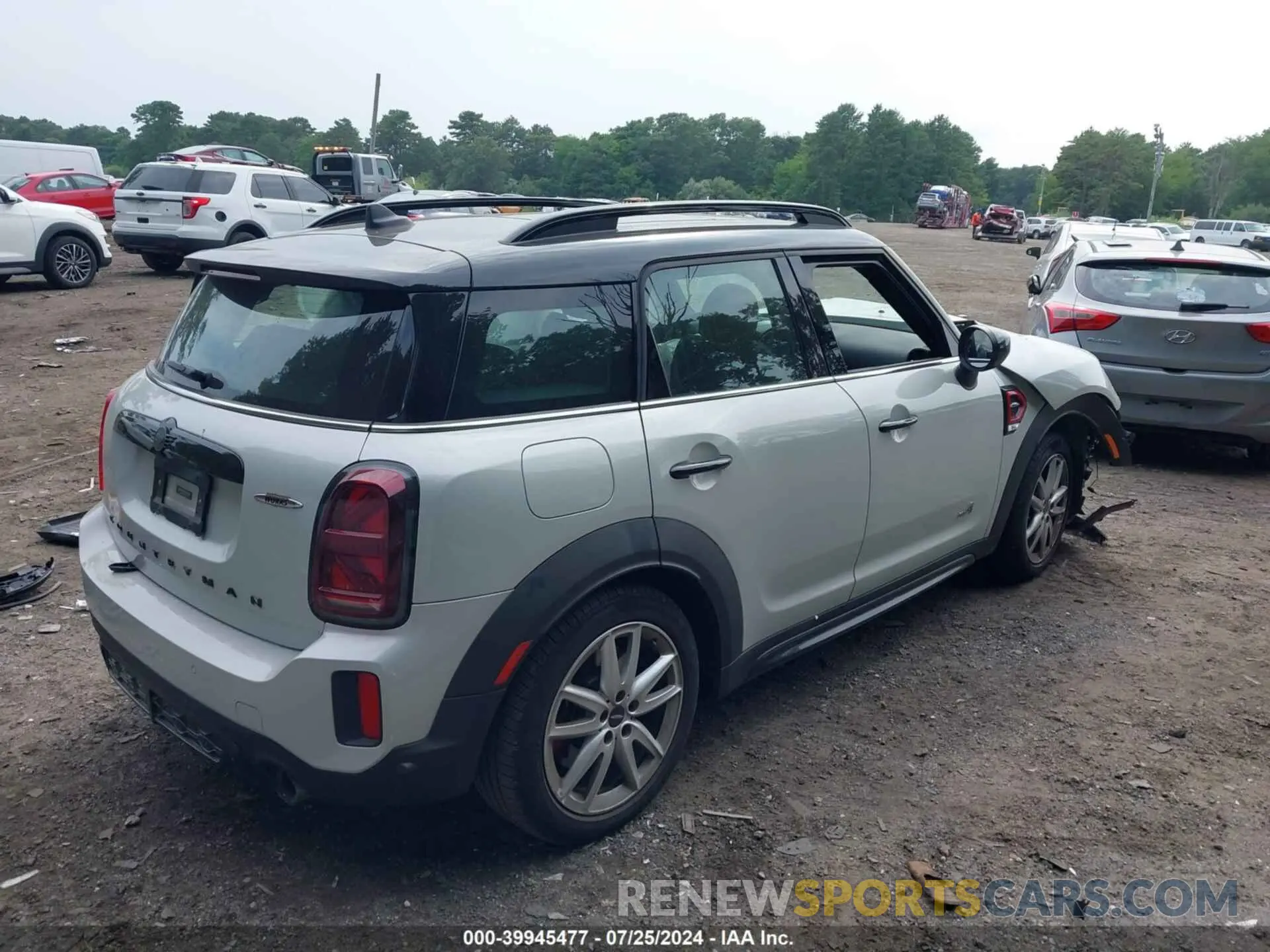 4 fotografías del automóvil dañado WMZ33BS0XN3N40393 MINI COUNTRYMAN 2022