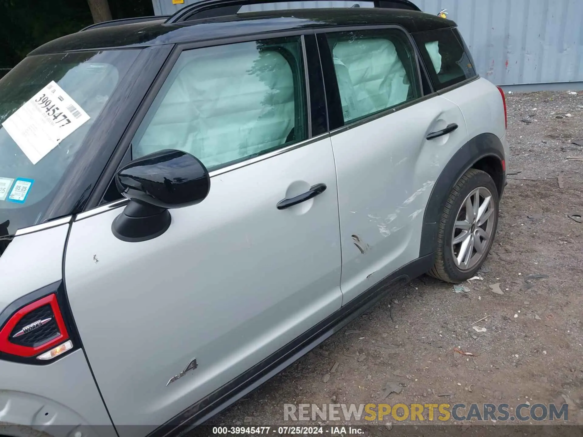 6 fotografías del automóvil dañado WMZ33BS0XN3N40393 MINI COUNTRYMAN 2022
