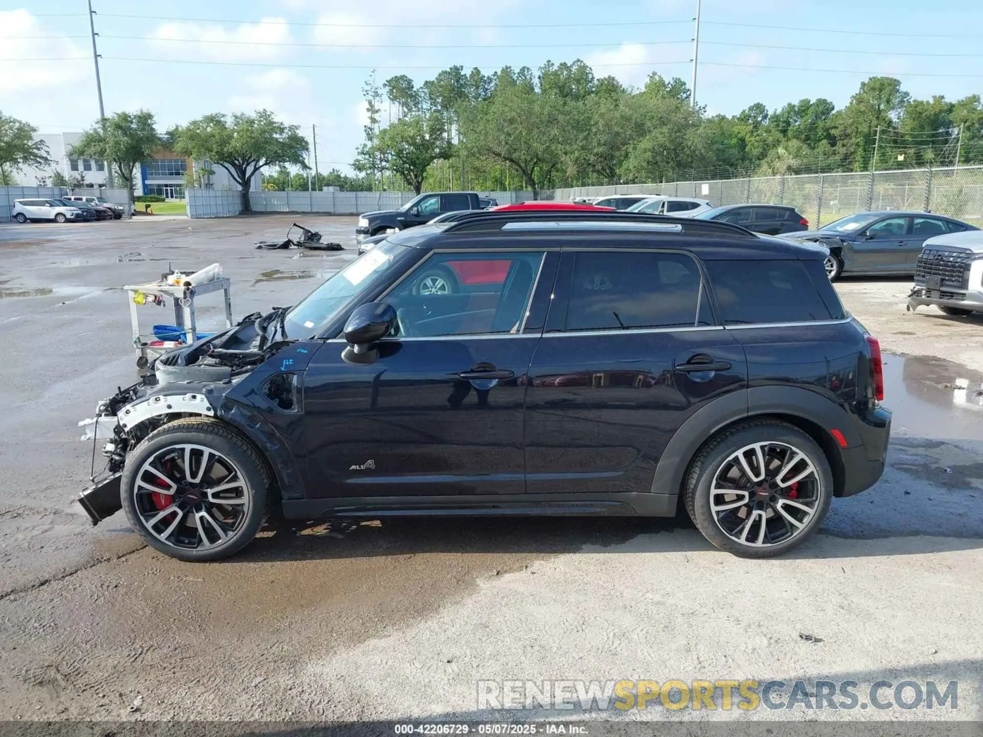 15 fotografías del automóvil dañado WMZ33BS0XN3P26841 MINI COUNTRYMAN 2022