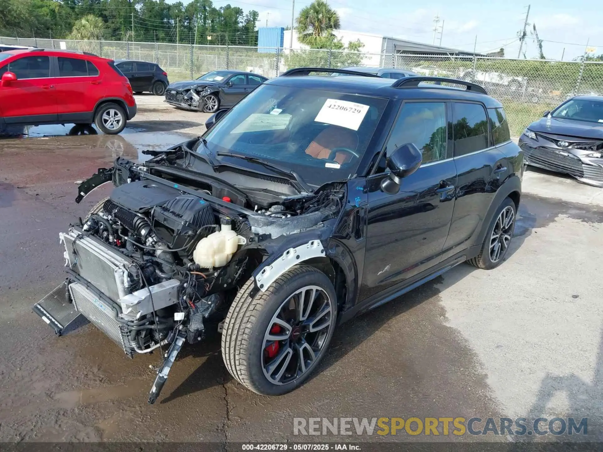 2 fotografías del automóvil dañado WMZ33BS0XN3P26841 MINI COUNTRYMAN 2022