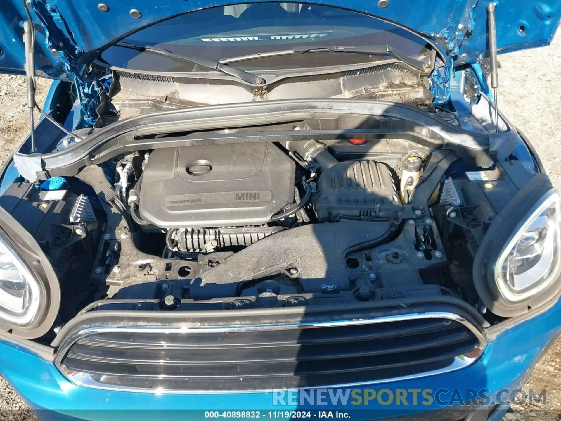 10 fotografías del automóvil dañado WMZ43BR02N3N29172 MINI COUNTRYMAN 2022
