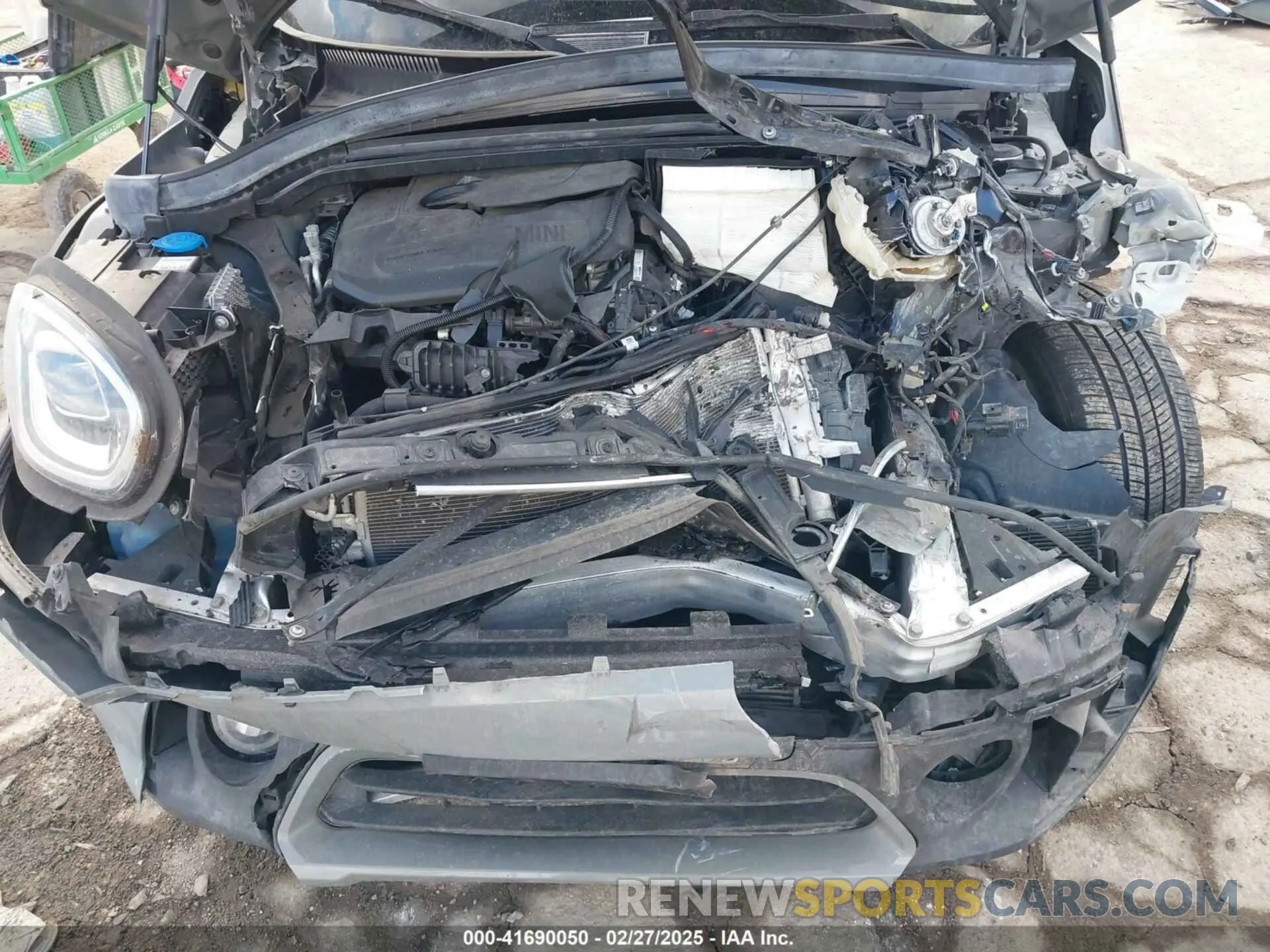 10 fotografías del automóvil dañado WMZ43BR09N3N62573 MINI COUNTRYMAN 2022