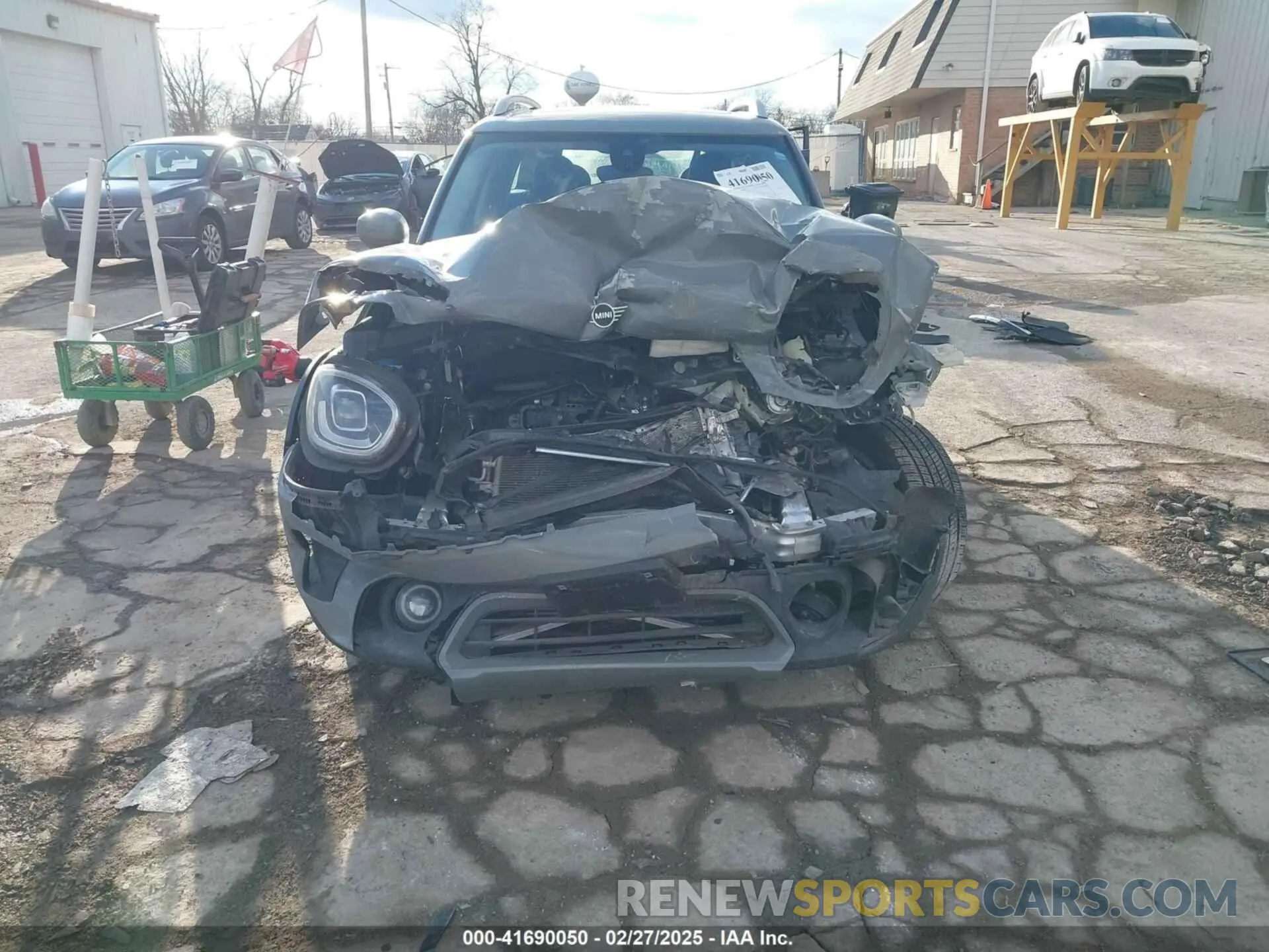 12 fotografías del automóvil dañado WMZ43BR09N3N62573 MINI COUNTRYMAN 2022