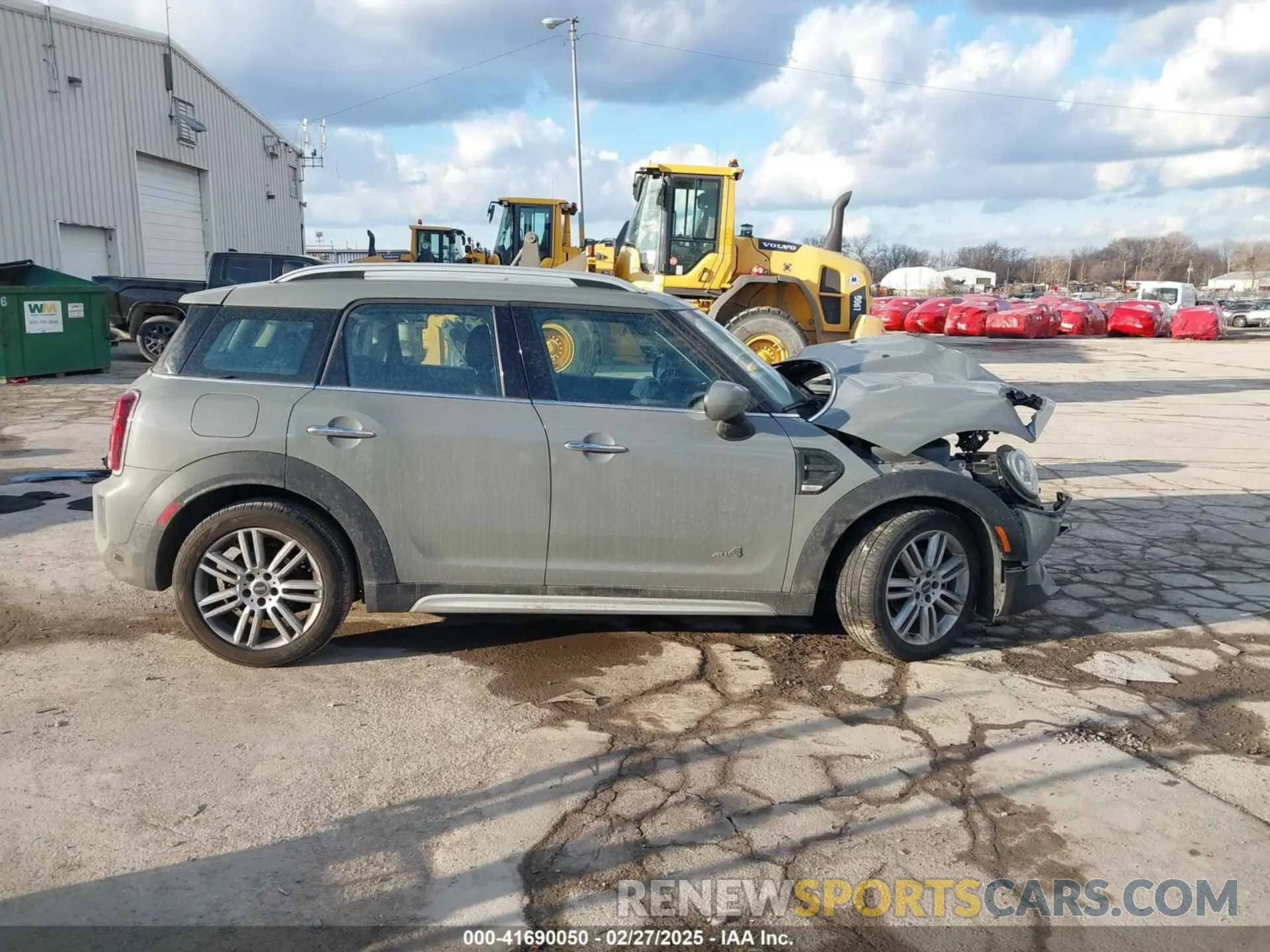 13 fotografías del automóvil dañado WMZ43BR09N3N62573 MINI COUNTRYMAN 2022