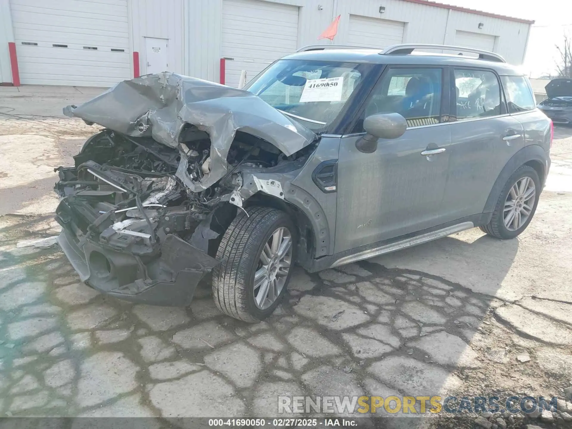 2 fotografías del automóvil dañado WMZ43BR09N3N62573 MINI COUNTRYMAN 2022