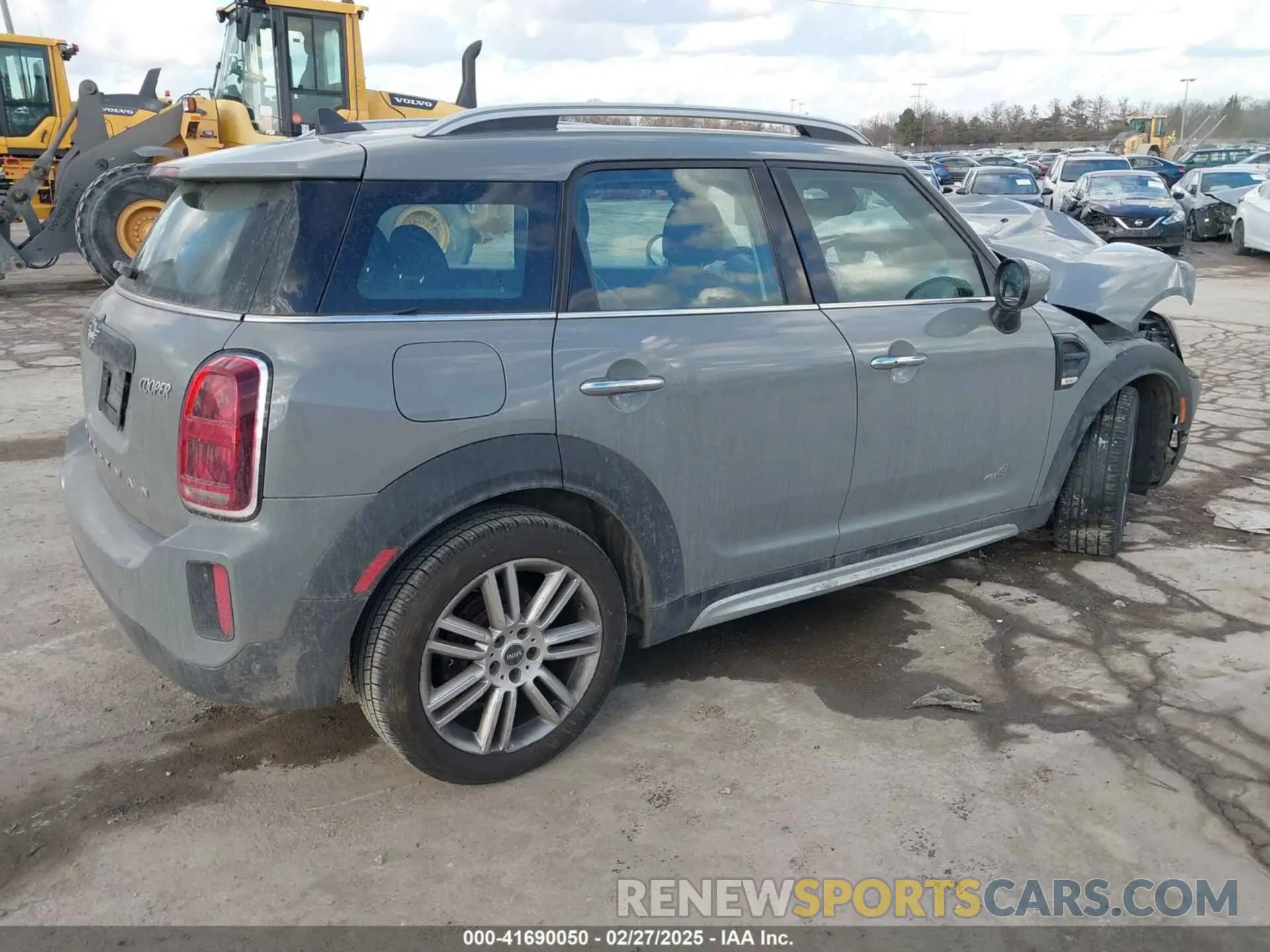 4 fotografías del automóvil dañado WMZ43BR09N3N62573 MINI COUNTRYMAN 2022
