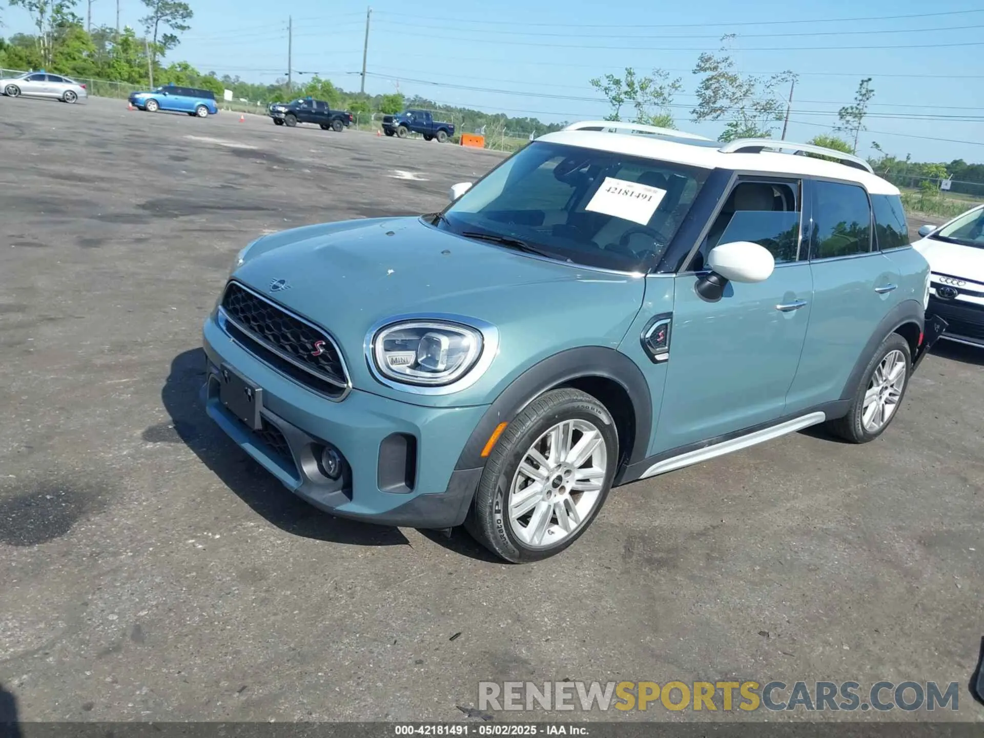 2 fotografías del automóvil dañado WMZ53BR02N3N67991 MINI COUNTRYMAN 2022