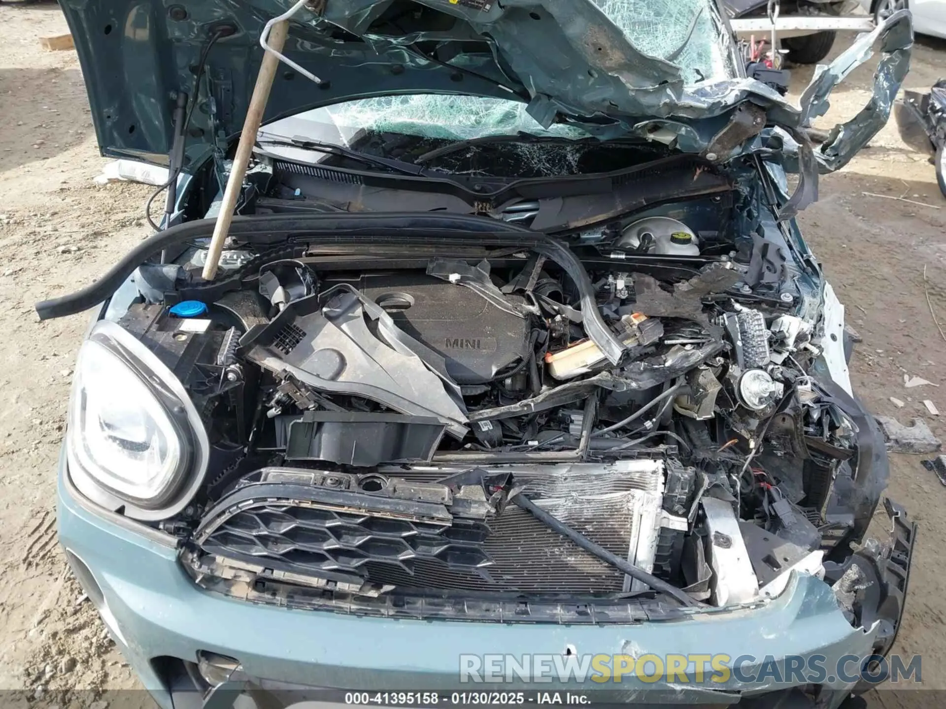 10 fotografías del automóvil dañado WMZ53BR03N3N44784 MINI COUNTRYMAN 2022