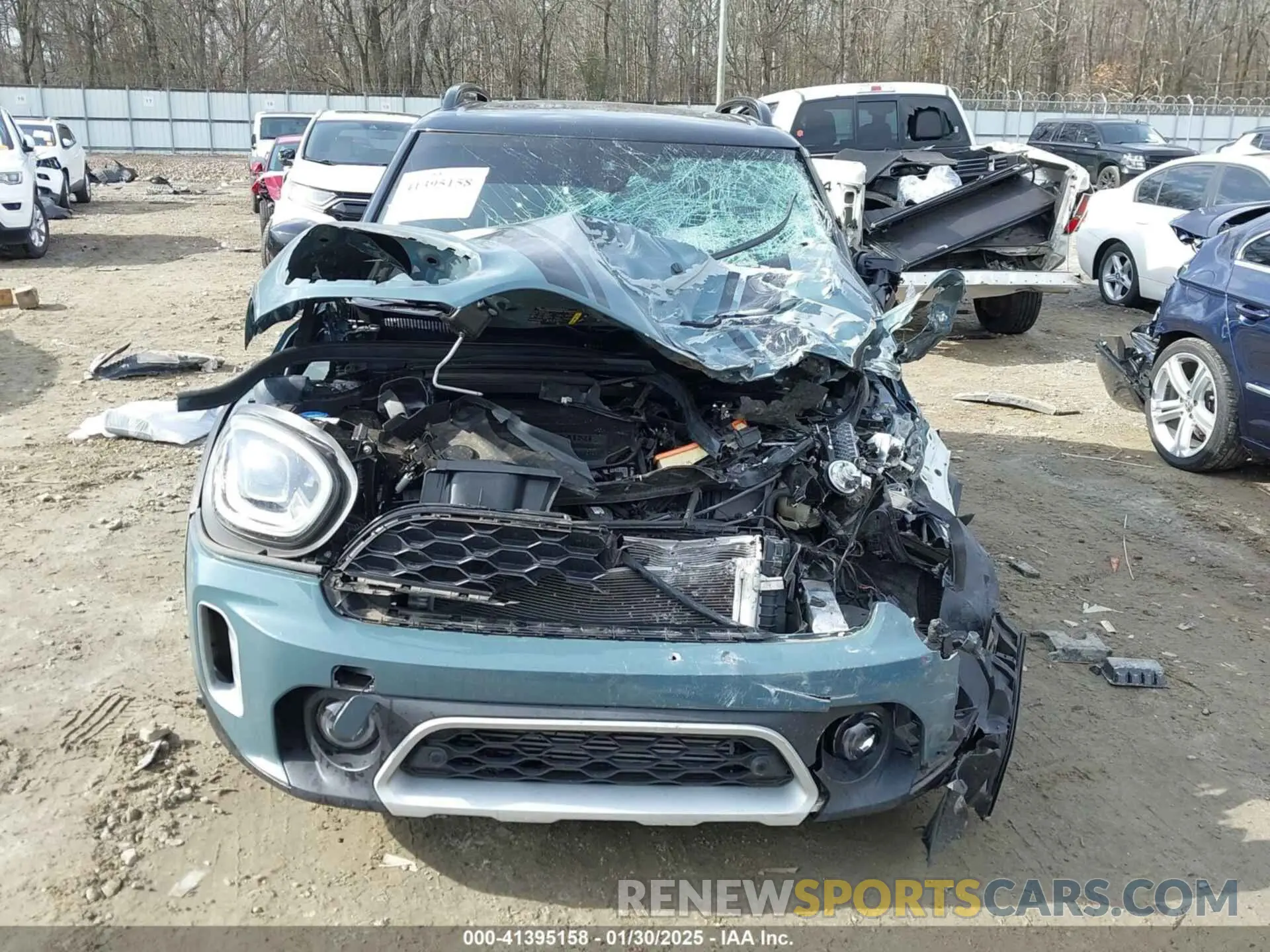 11 fotografías del automóvil dañado WMZ53BR03N3N44784 MINI COUNTRYMAN 2022