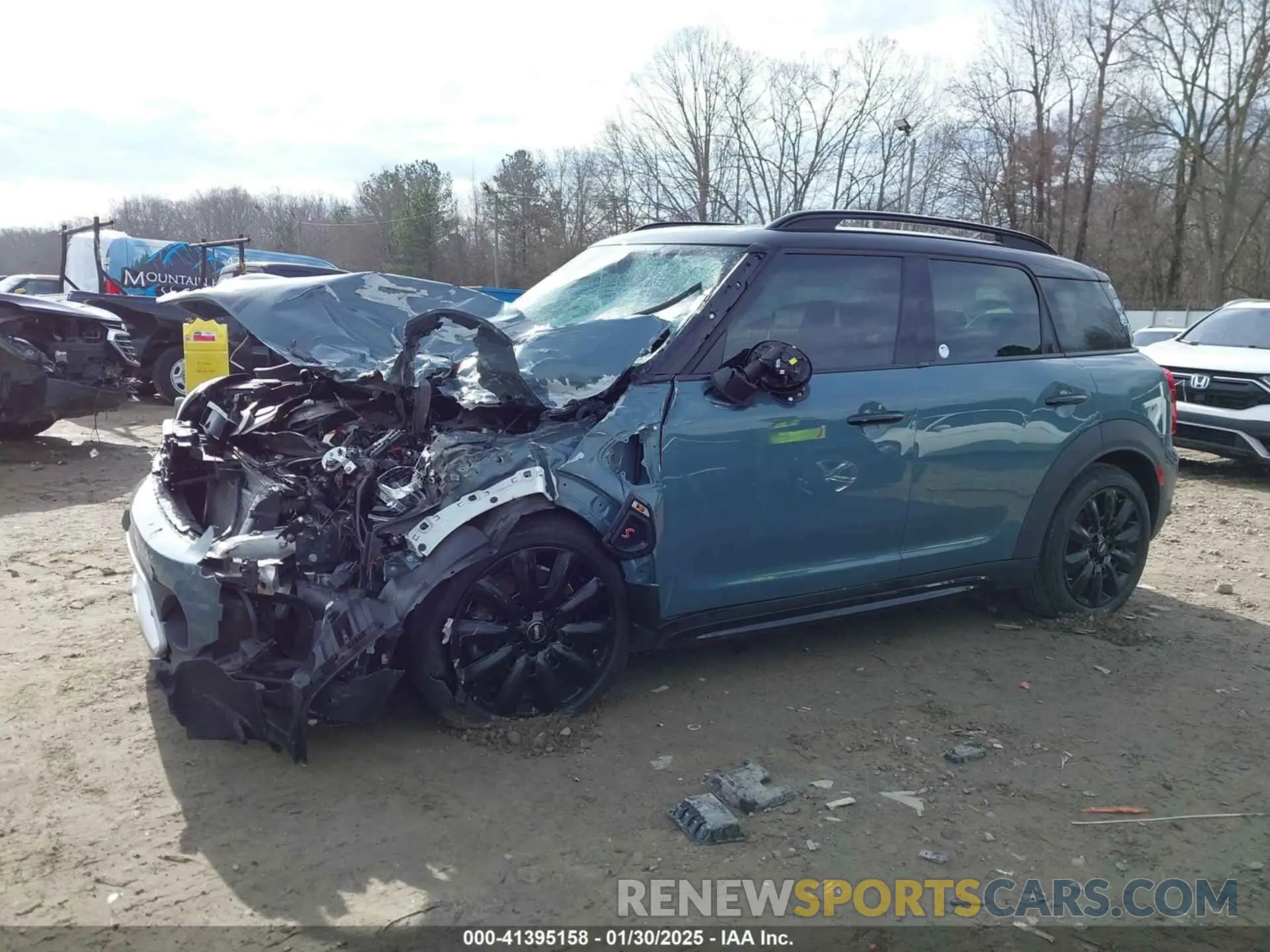 13 fotografías del automóvil dañado WMZ53BR03N3N44784 MINI COUNTRYMAN 2022