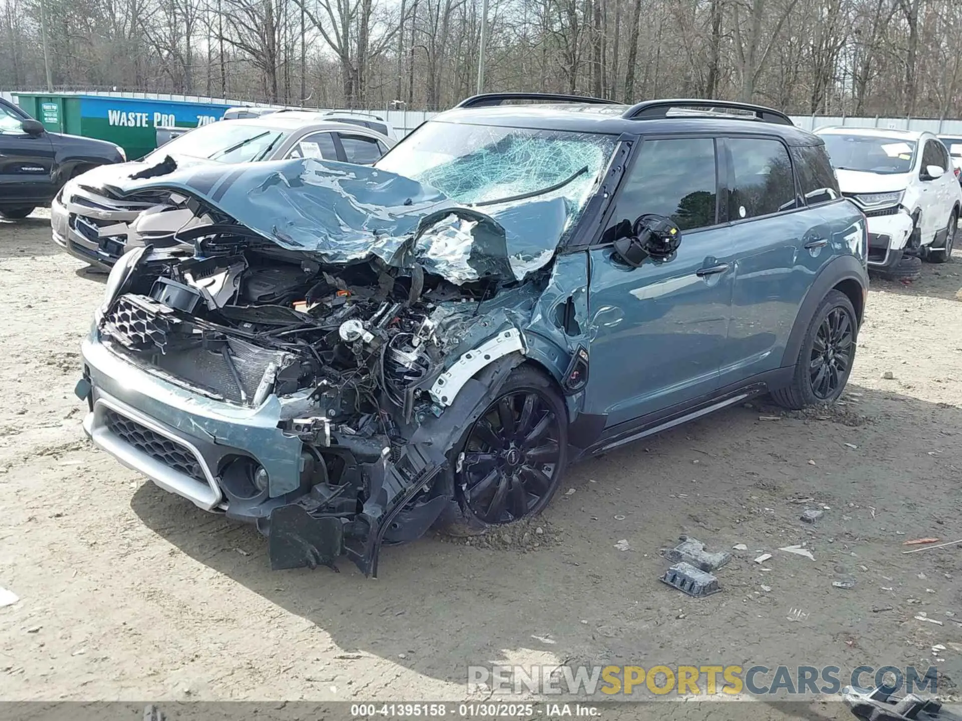 2 fotografías del automóvil dañado WMZ53BR03N3N44784 MINI COUNTRYMAN 2022