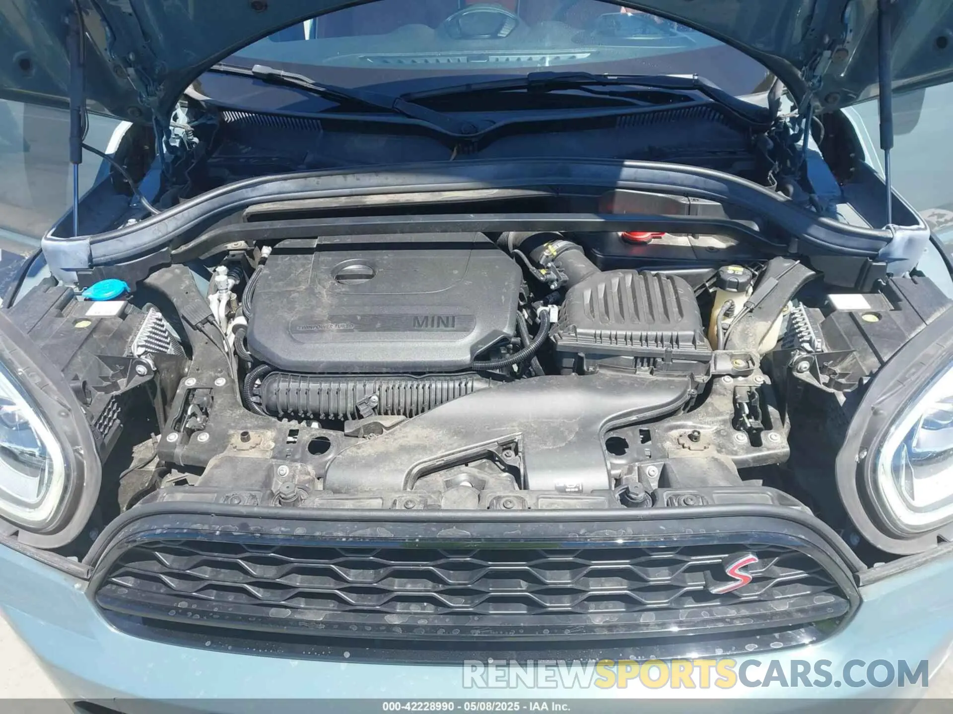 10 fotografías del automóvil dañado WMZ53BR03N3N90132 MINI COUNTRYMAN 2022