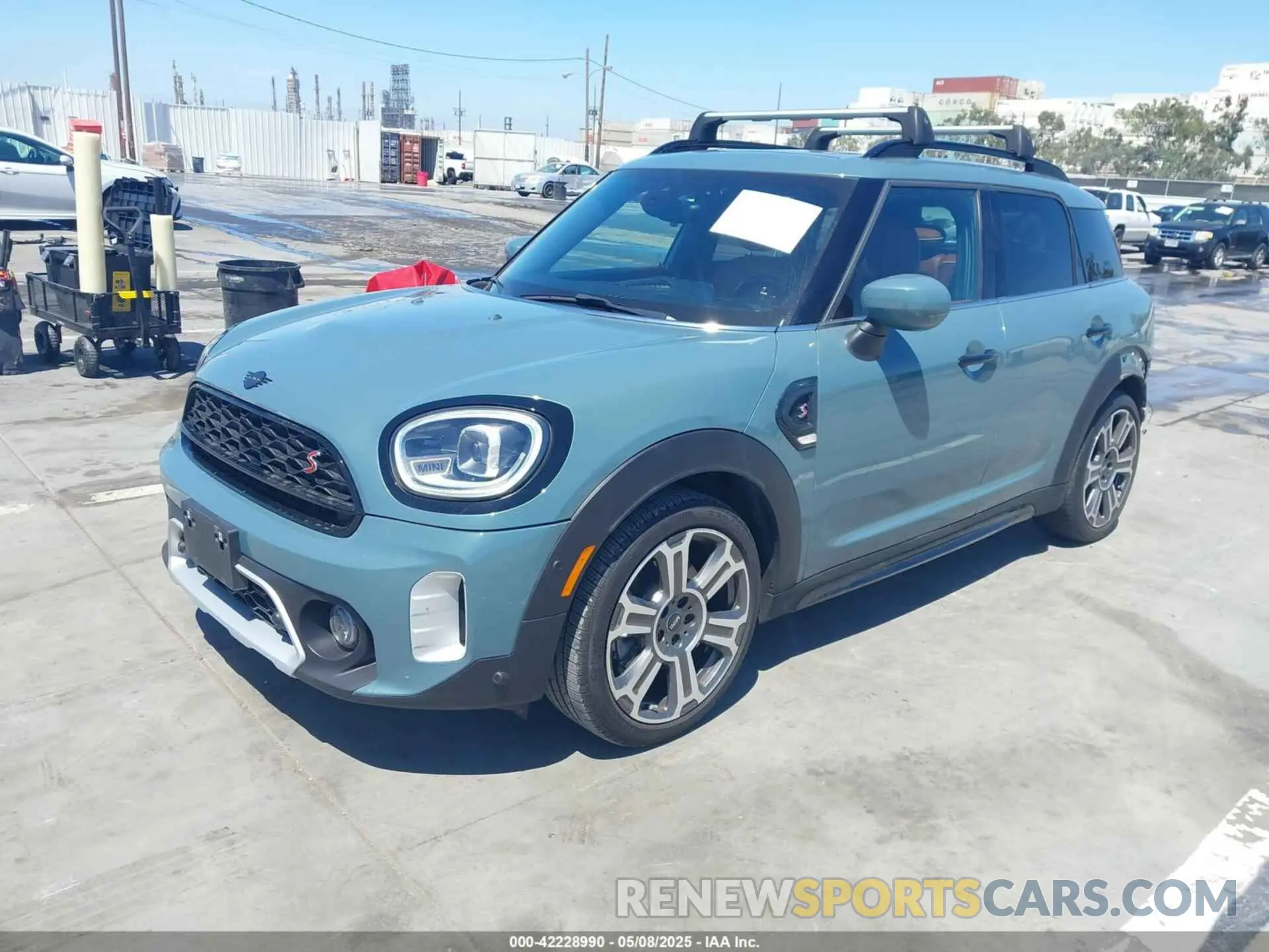 2 fotografías del automóvil dañado WMZ53BR03N3N90132 MINI COUNTRYMAN 2022