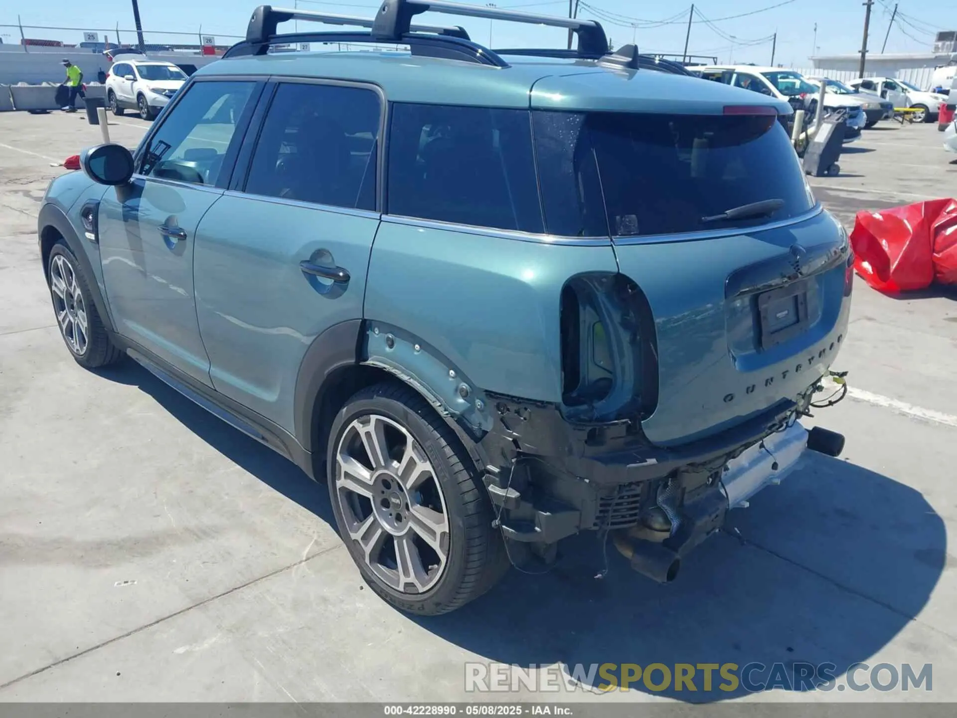 3 fotografías del automóvil dañado WMZ53BR03N3N90132 MINI COUNTRYMAN 2022