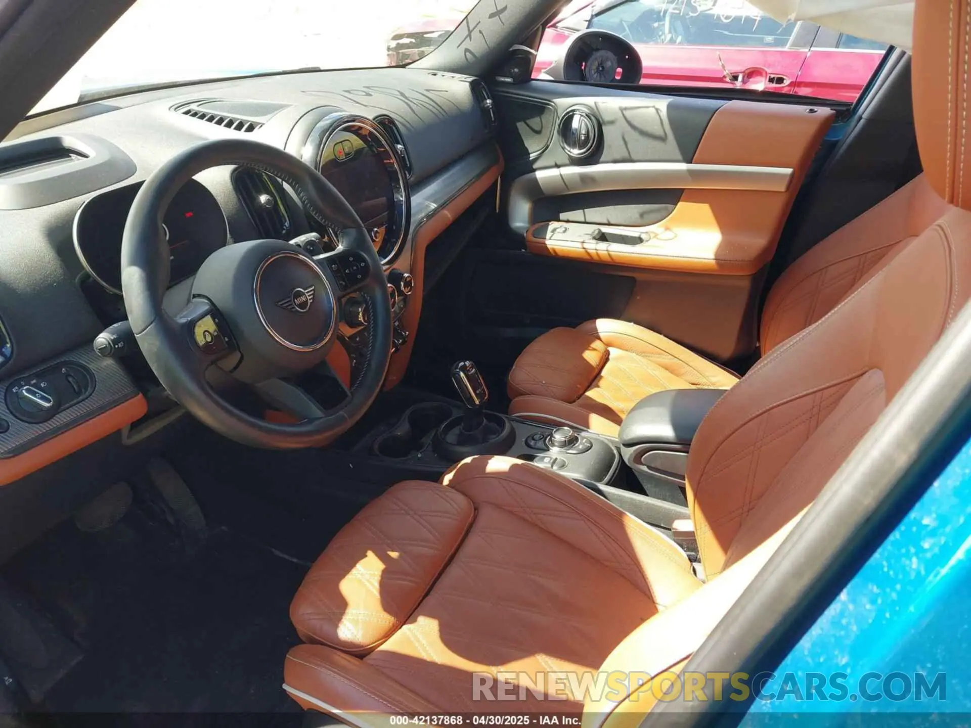 5 fotografías del automóvil dañado WMZ53BR07N3N34260 MINI COUNTRYMAN 2022