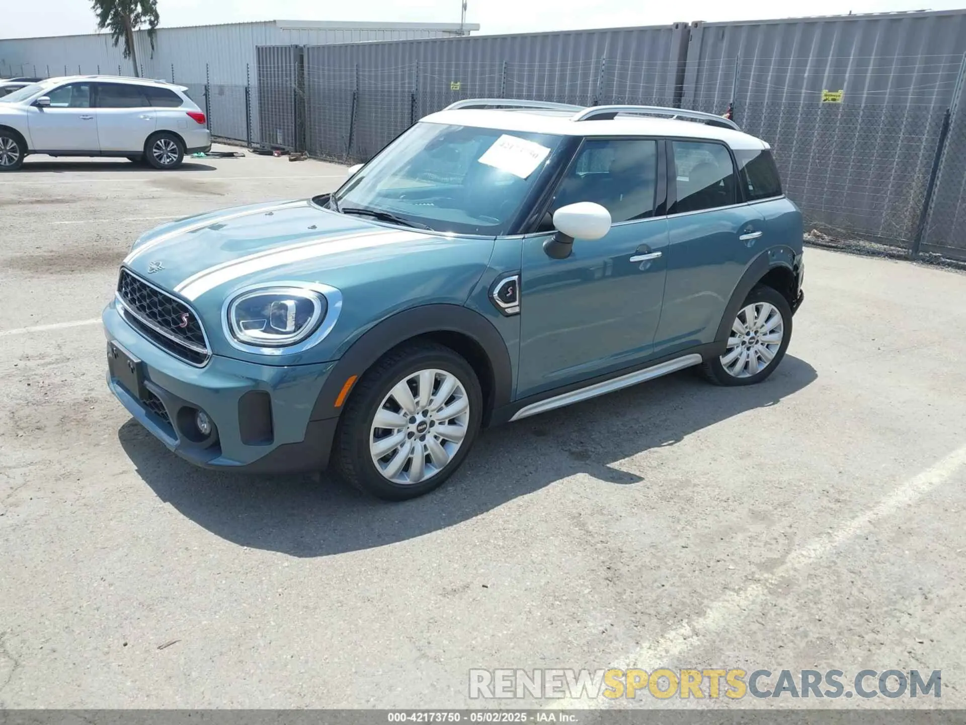 2 fotografías del automóvil dañado WMZ53BR08N3N29732 MINI COUNTRYMAN 2022