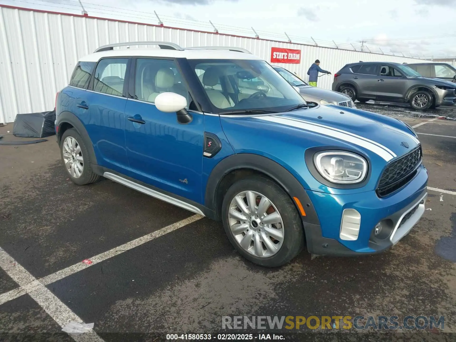 1 fotografías del automóvil dañado WMZ83BR05N3P16603 MINI COUNTRYMAN 2022