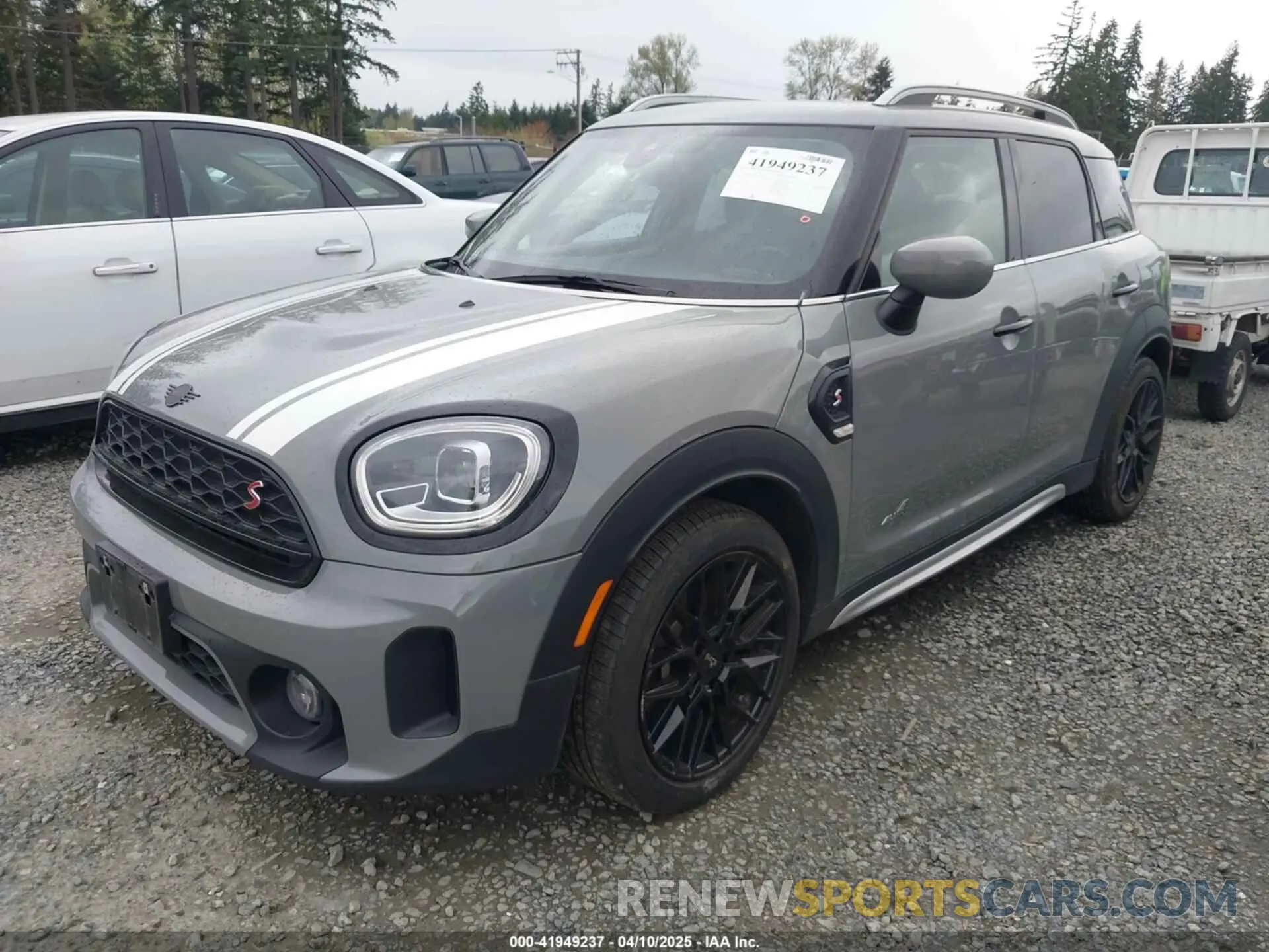 2 fotografías del automóvil dañado WMZ83BR08N3N91662 MINI COUNTRYMAN 2022
