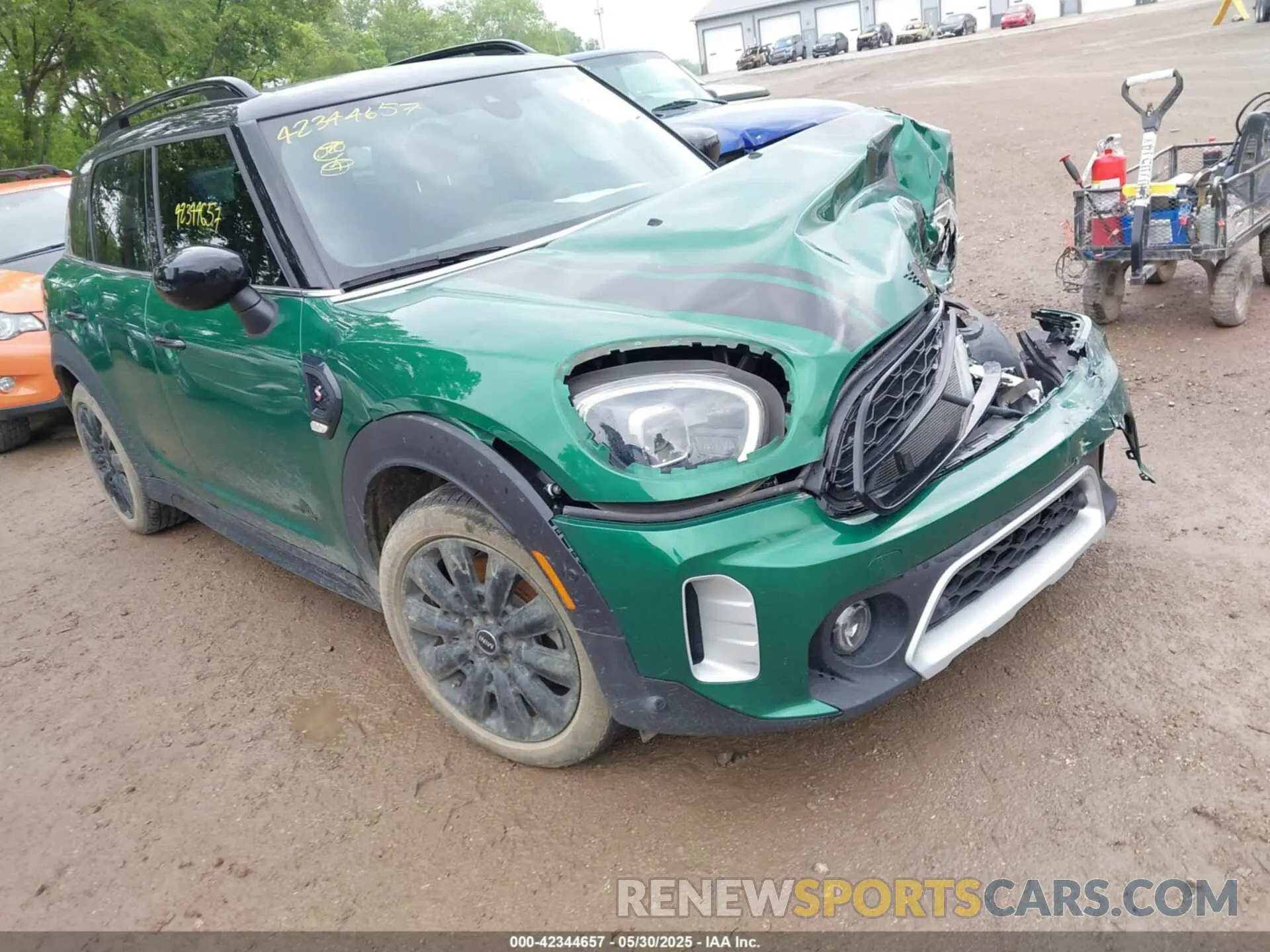 1 fotografías del automóvil dañado WMZ83BR00P3P56493 MINI COUNTRYMAN 2023