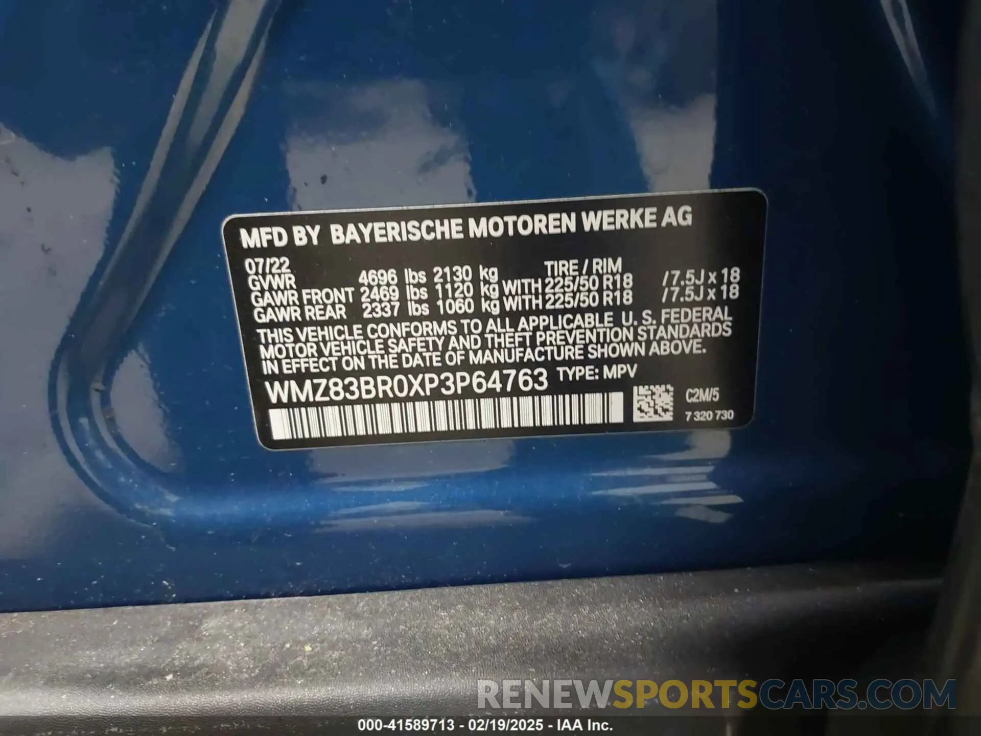 9 fotografías del automóvil dañado WMZ83BR0XP3P64763 MINI COUNTRYMAN 2023
