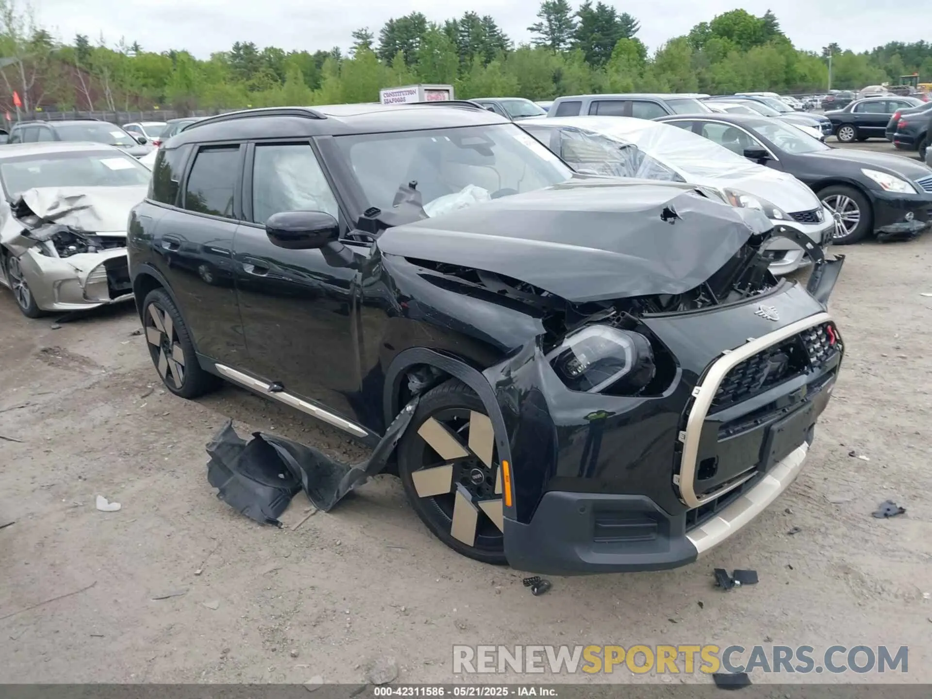 1 fotografías del automóvil dañado WMZ23GA04S7P30480 MINI COUNTRYMAN 2025