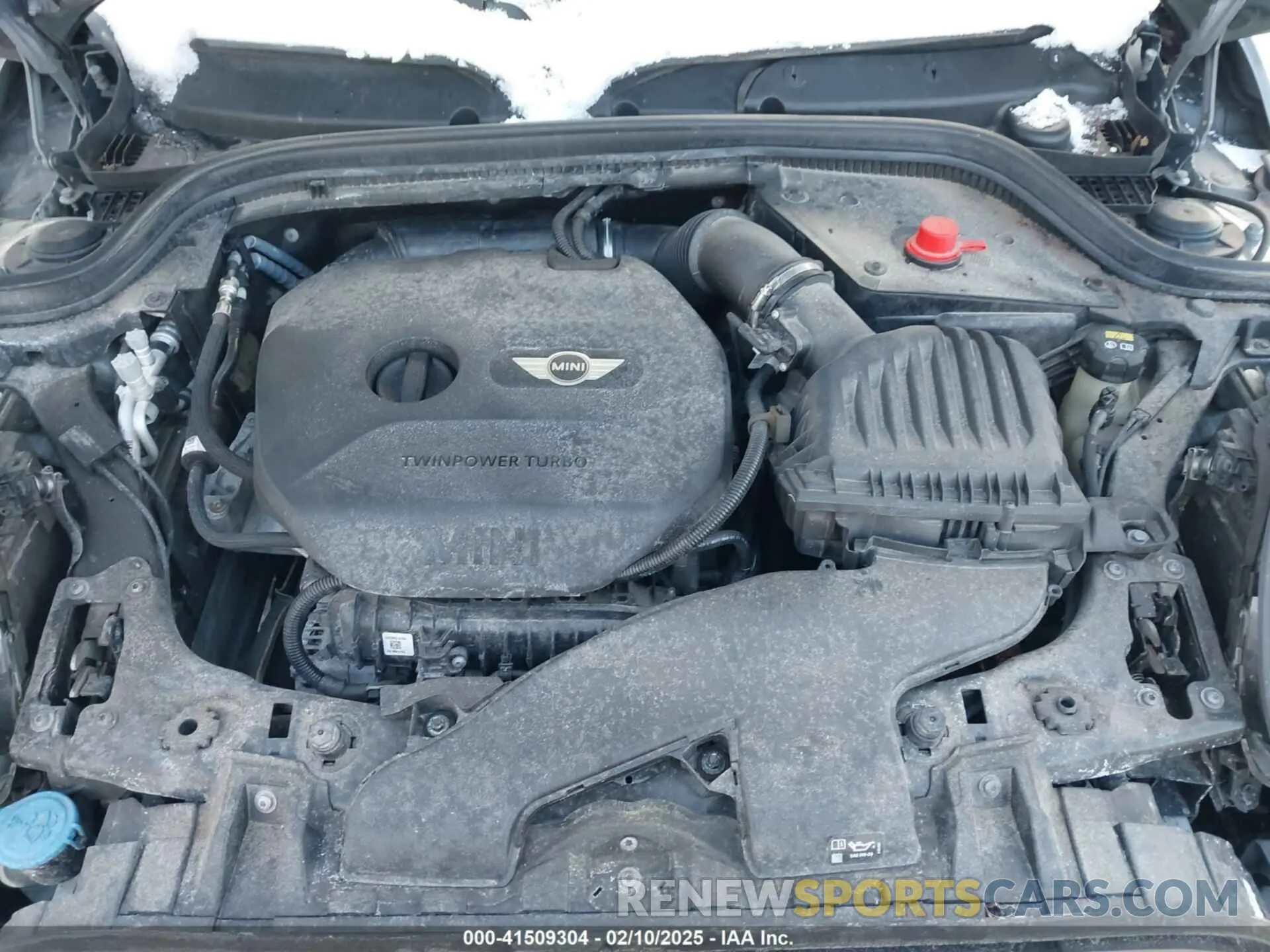 10 fotografías del automóvil dañado WMWXP5C52K2H91038 MINI HARDTOP 2019