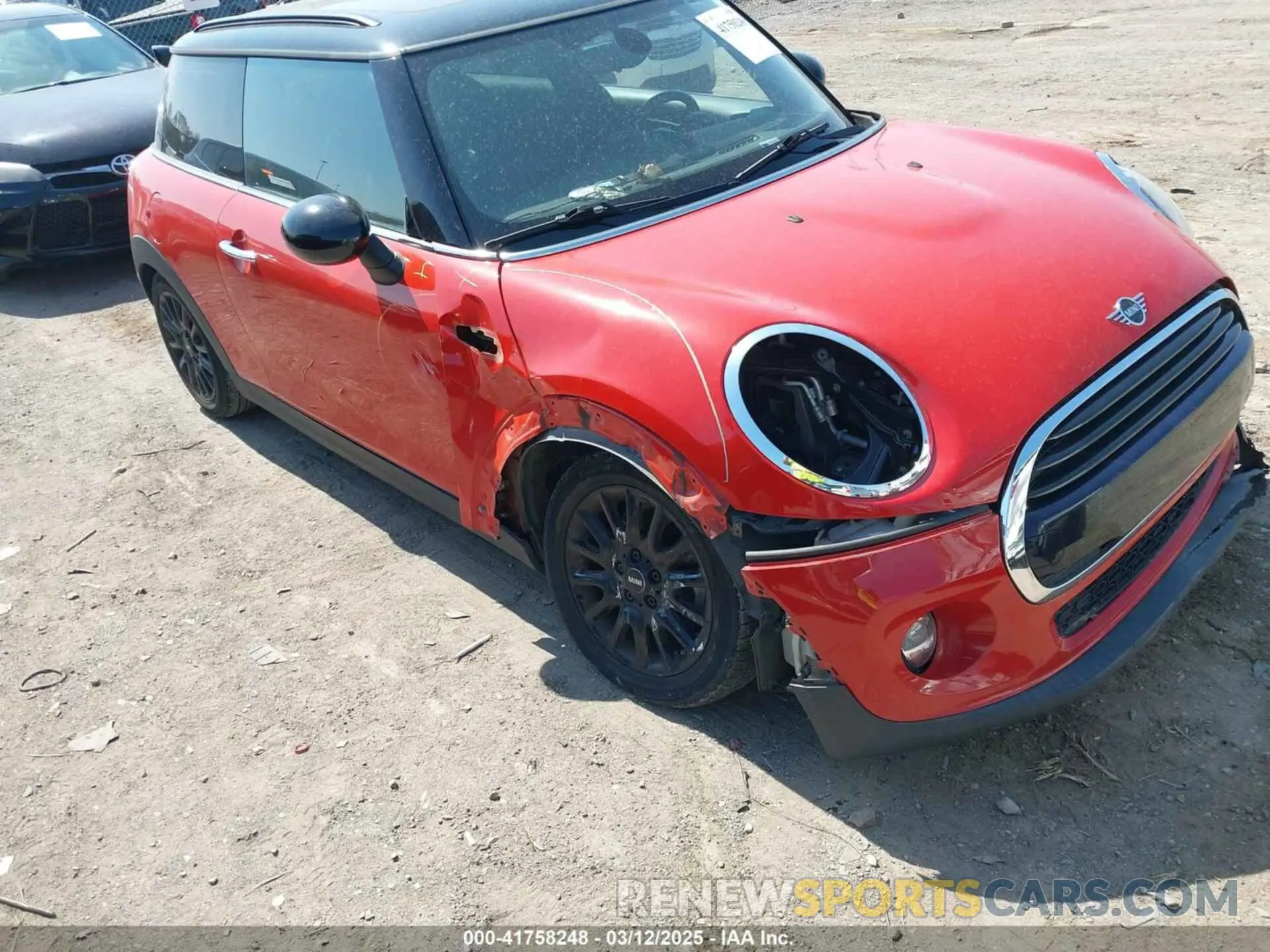 1 fotografías del automóvil dañado WMWXP5C5XK2H32139 MINI HARDTOP 2019