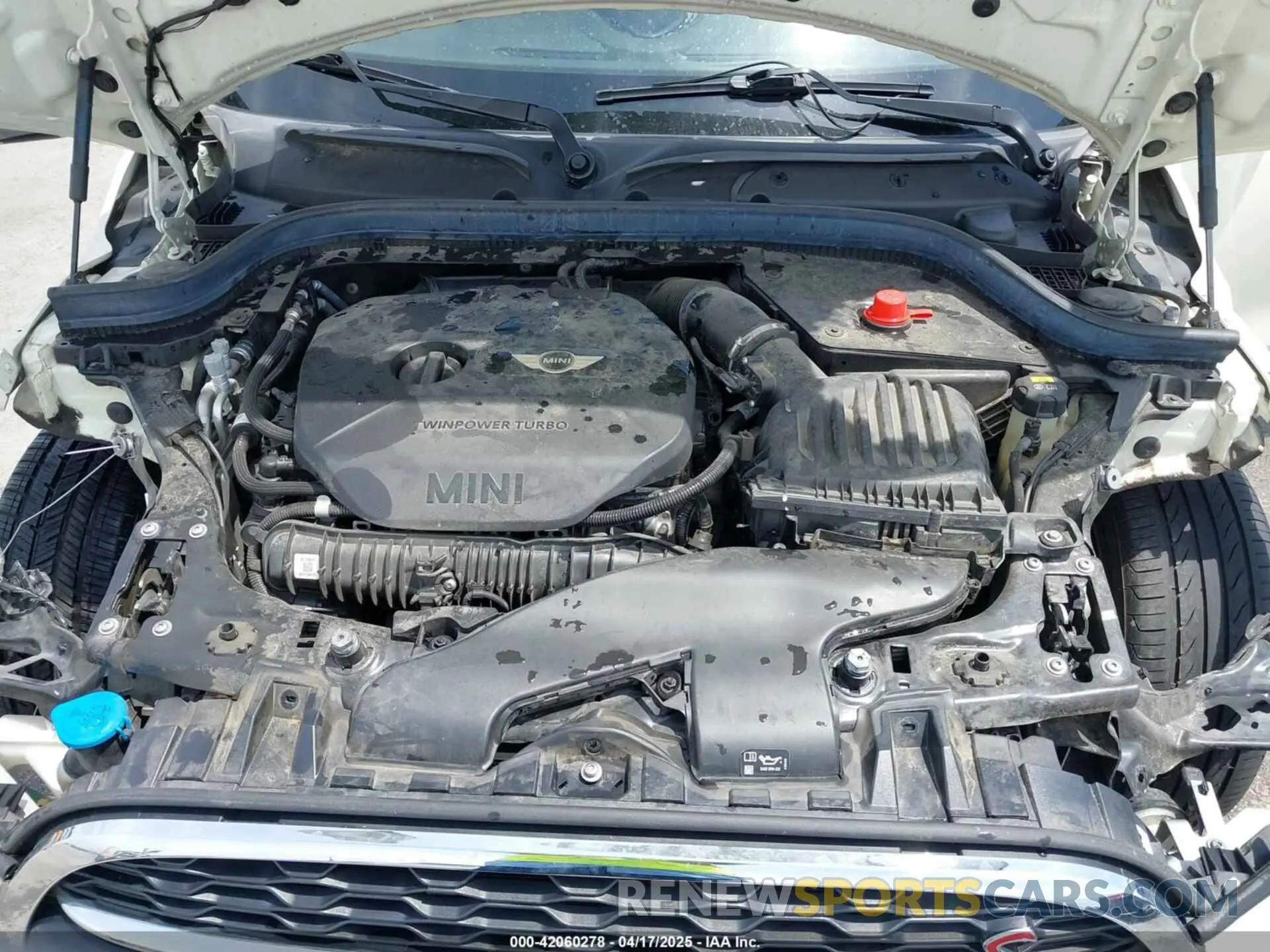 10 fotografías del automóvil dañado WMWXP7C5XK2A53483 MINI HARDTOP 2019