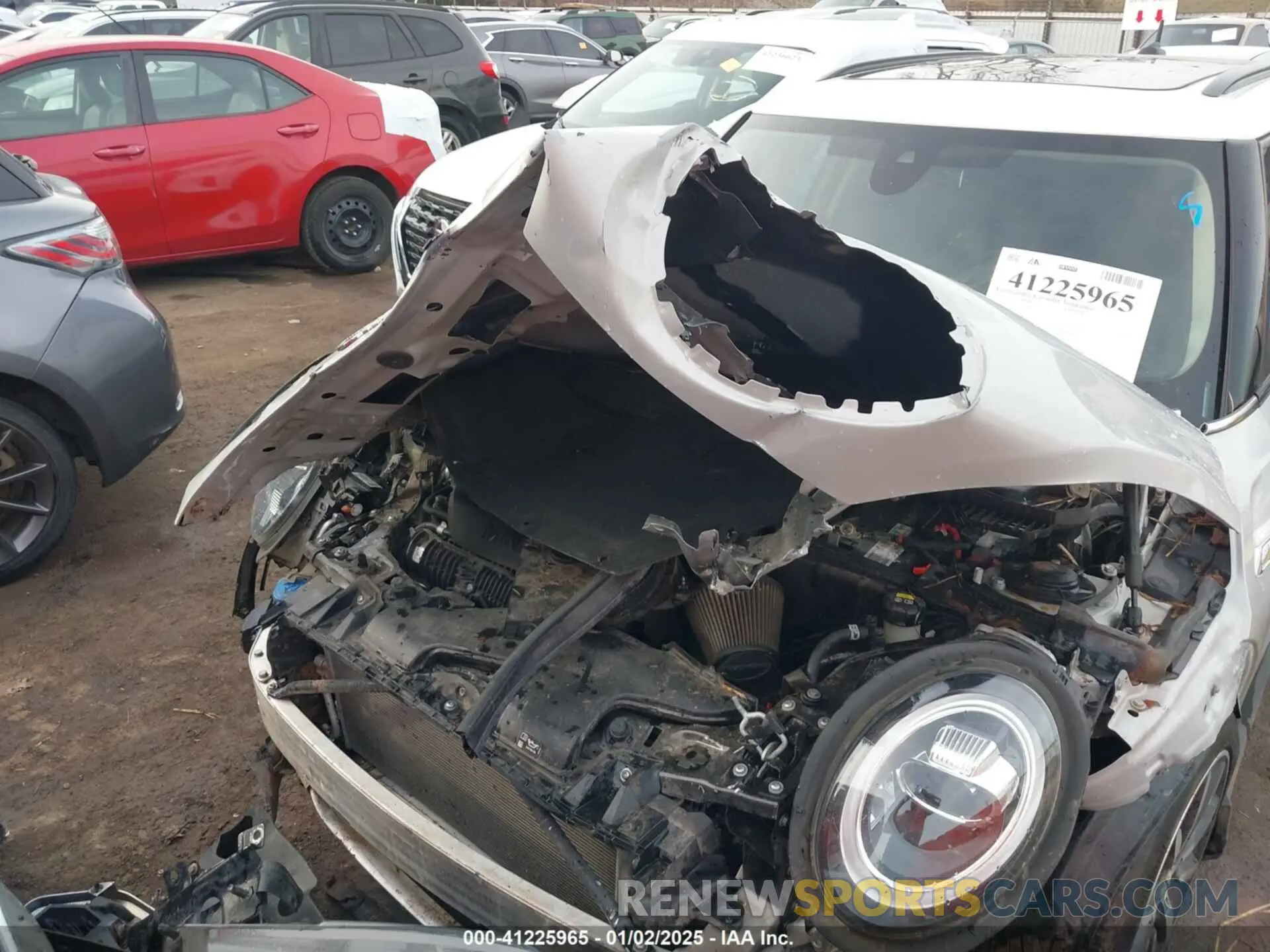 6 fotografías del automóvil dañado WMWXU3C59K2H87159 MINI HARDTOP 2019