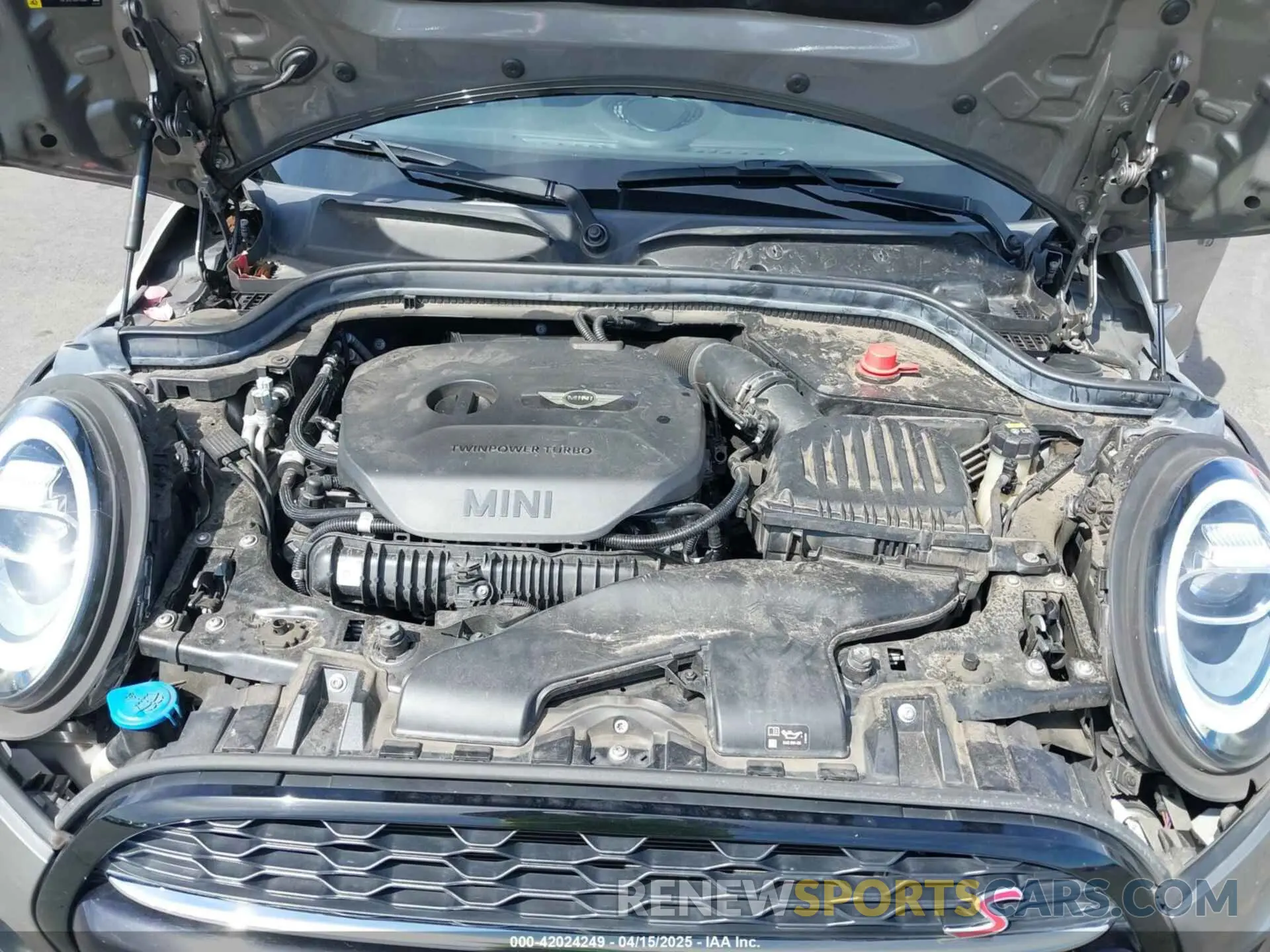 10 fotografías del automóvil dañado WMWXU3C5XK2H55160 MINI HARDTOP 2019