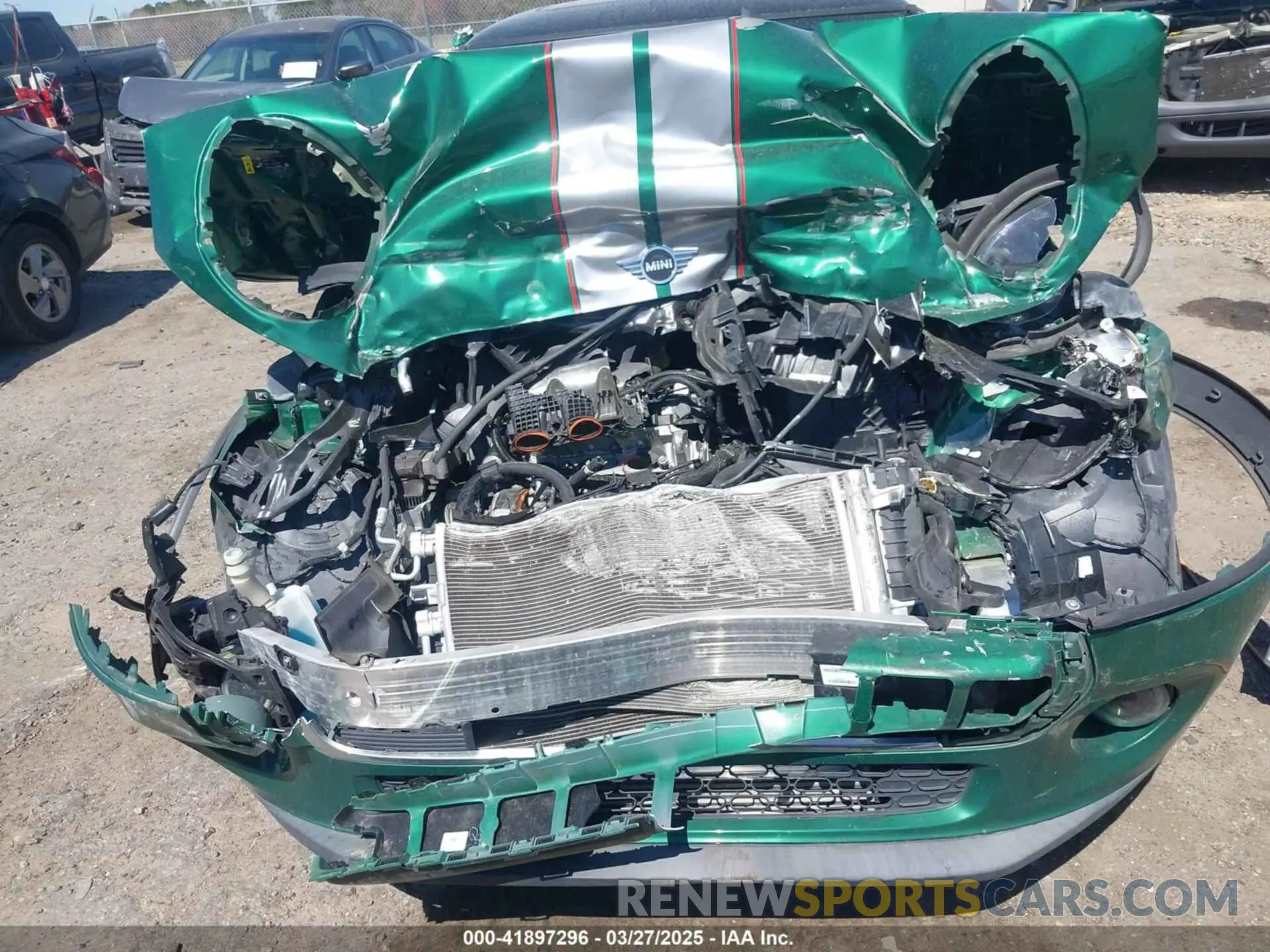 12 fotografías del automóvil dañado WMWXR3C06L2M75434 MINI HARDTOP 2020