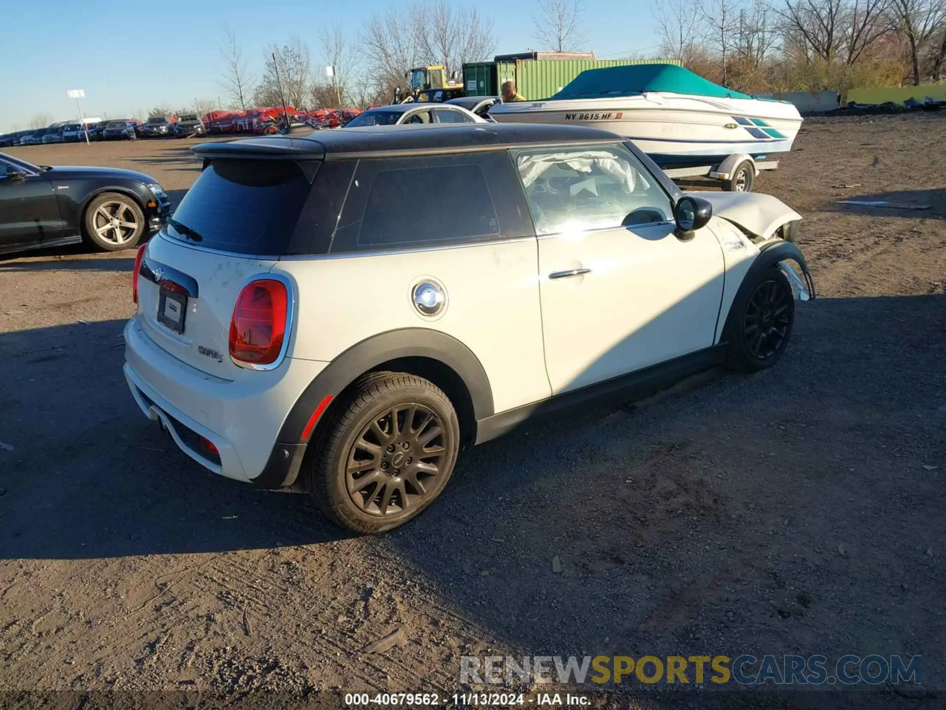 4 fotografías del automóvil dañado WMWXR5C00L2L49498 MINI HARDTOP 2020