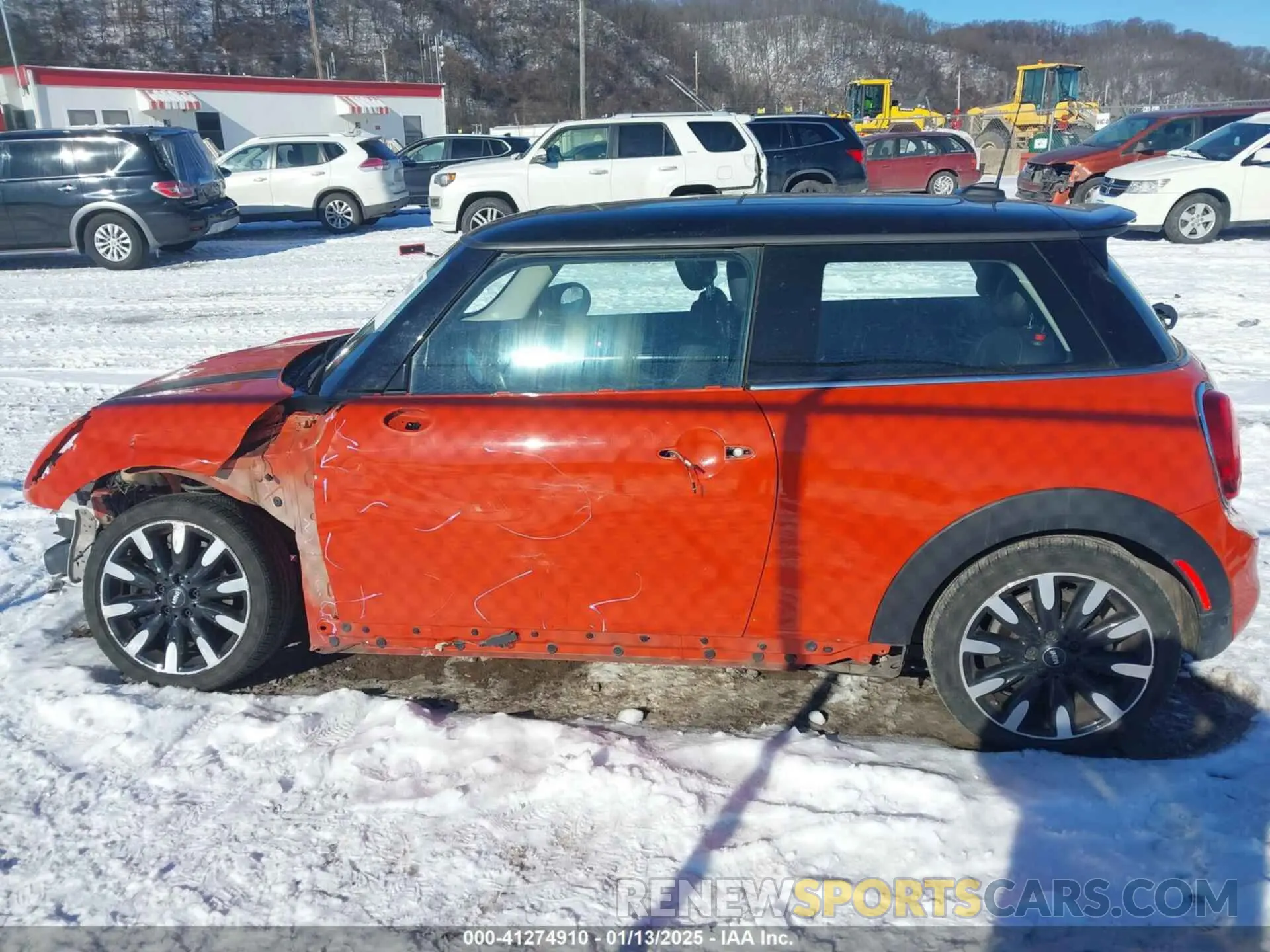 15 fotografías del automóvil dañado WMWXR5C02L2L86178 MINI HARDTOP 2020