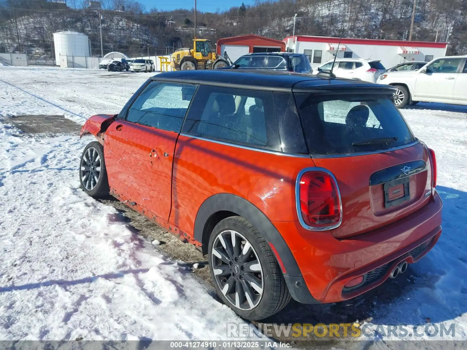 3 fotografías del automóvil dañado WMWXR5C02L2L86178 MINI HARDTOP 2020