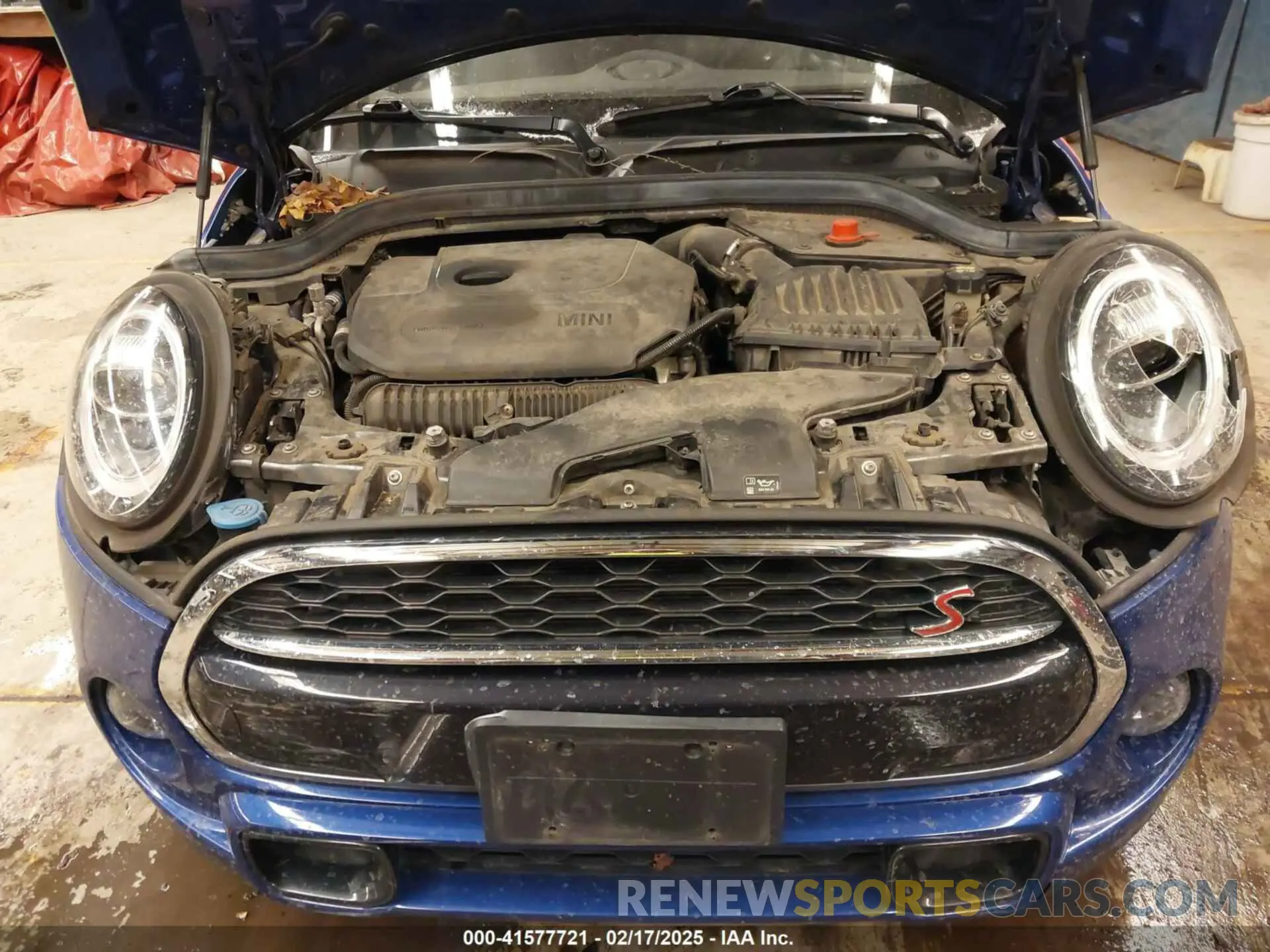 10 fotografías del automóvil dañado WMWXR5C05L2L43423 MINI HARDTOP 2020