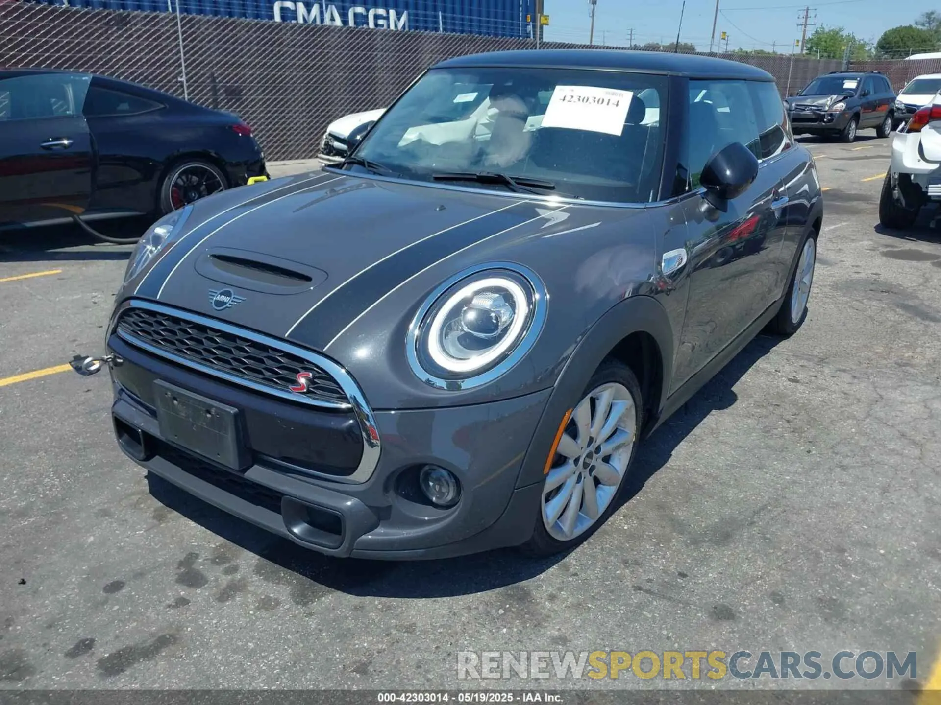 2 fotografías del automóvil dañado WMWXR5C06L2M16511 MINI HARDTOP 2020